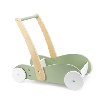 LeNoSa Lauflernwagen PolarB Holz Lauflernhilfe • Baby Walker Mint