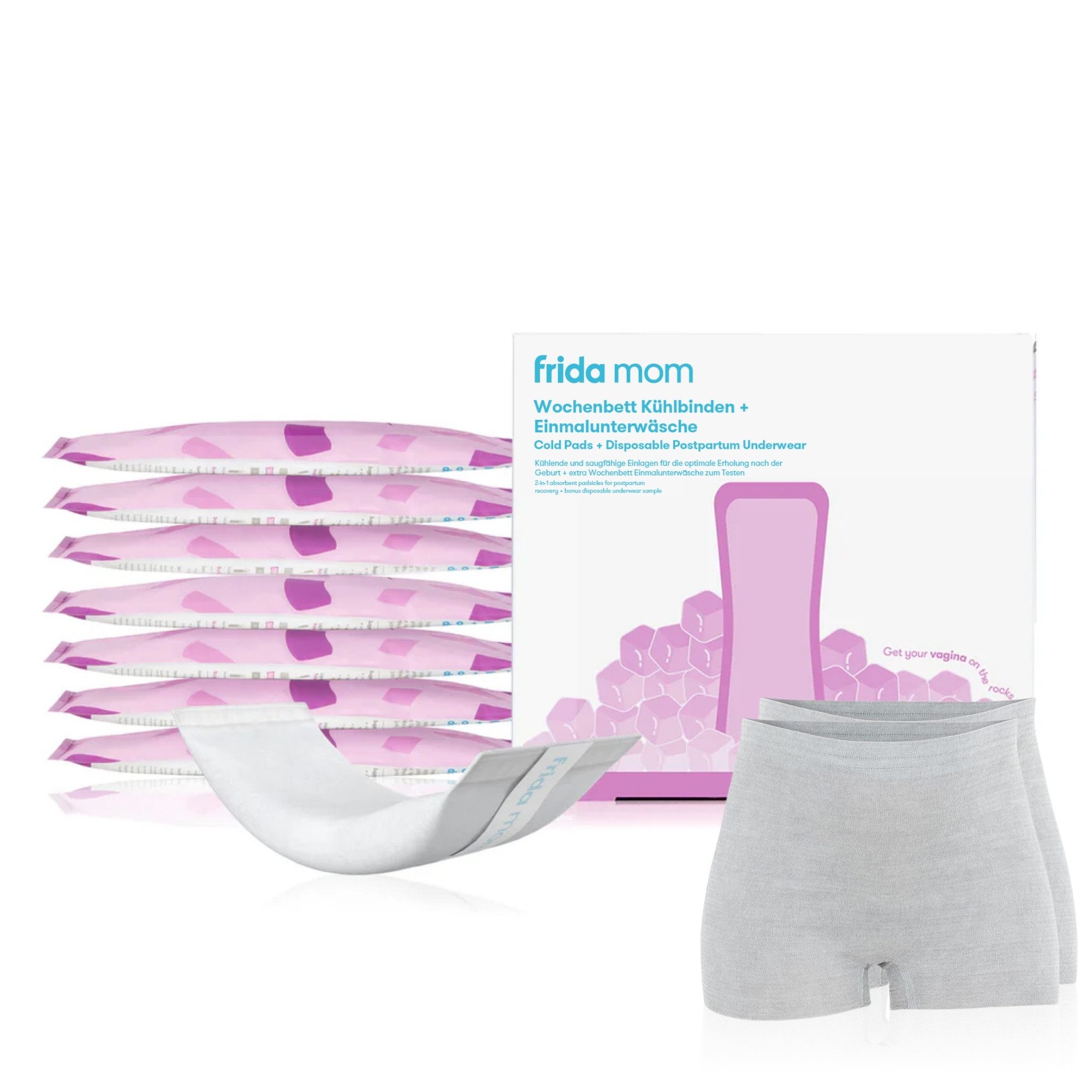 Umstandspanty Frida Mom Wochenbett Kühlbinden + Einmalunterwäsche
