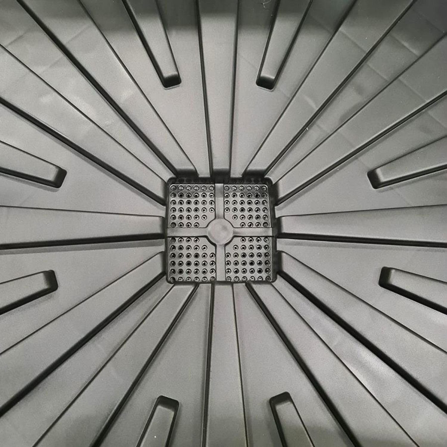 Jelenia Plast Hochbeet Hochbeet aus Kunststoff schwarz Pflanzkasten Kräuterbeet Gemüsebeet