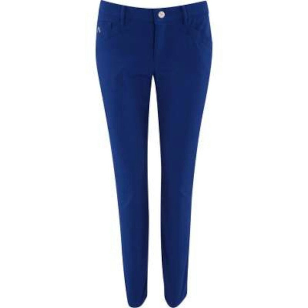 Alberto Golfhose Alberto Golf Hose Alva Warm Up Blau Damen 44
