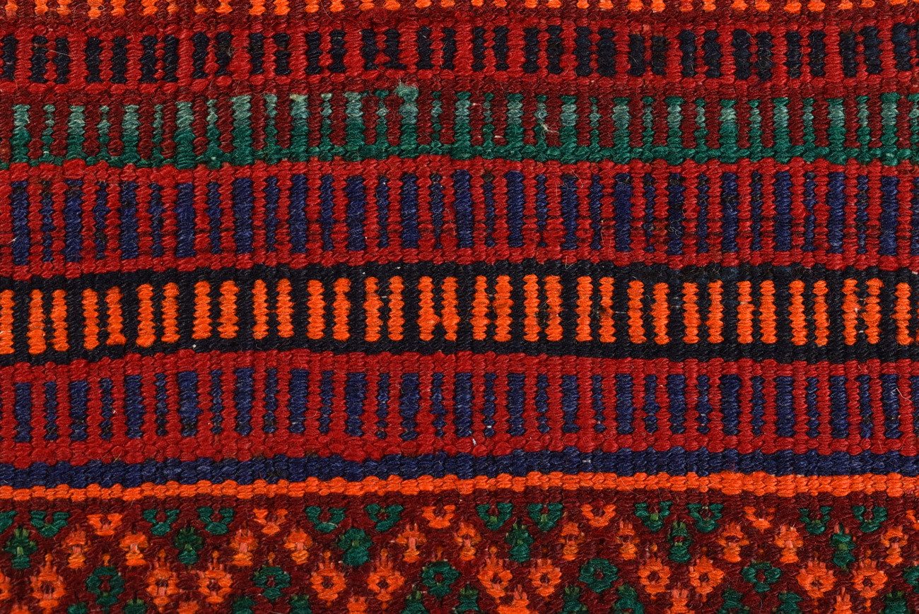 KUHFELL online & NOMAD Orientteppich Feiner Vintage Kelim 167 x 128 cm, 100% Wolle, Handgewebt, Pflanzliche Farben