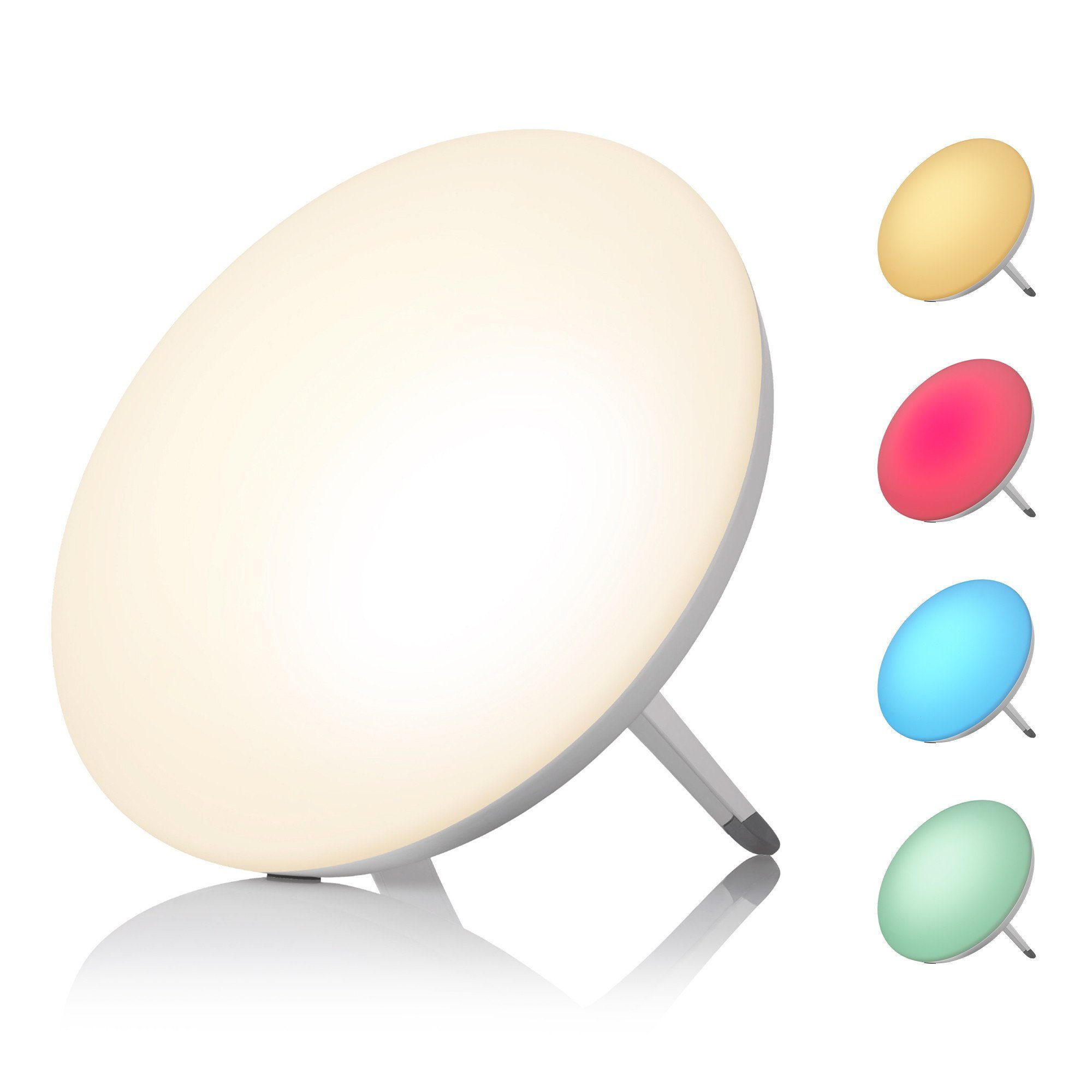Warmweiß, integriert, LED LT500, LED-Beleuchtung Medisana Tageslichtlampe Langlebige, fest Farbwechsel, energiesparende