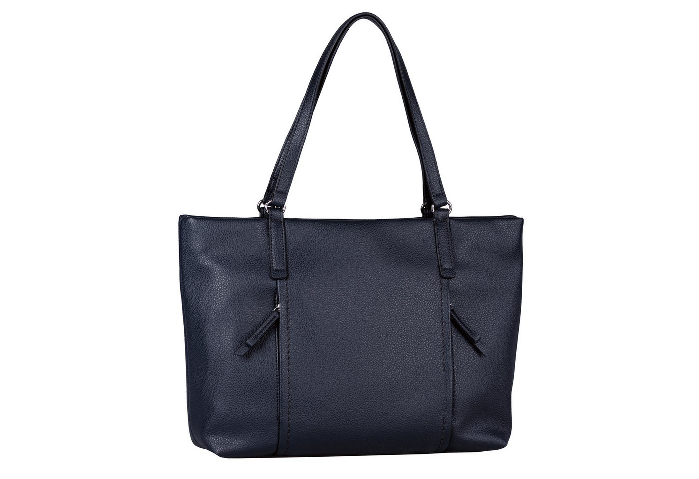 TOM TAILOR Shopper Beca, aus hochwertigem Kunstleder mit funktionalen Details