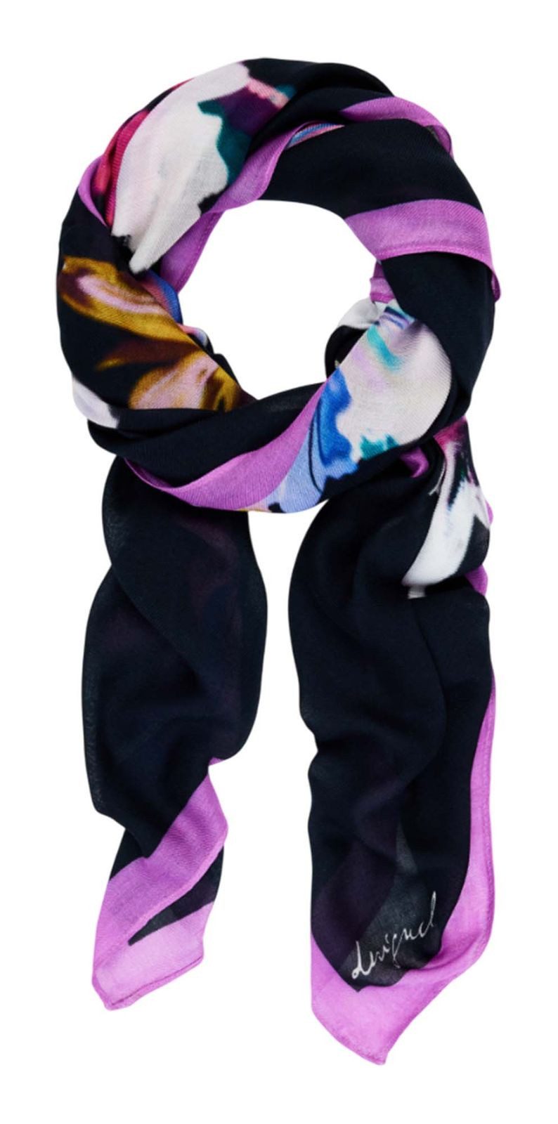 Desigual Modetuch Floral Garden Rectangle Foulard