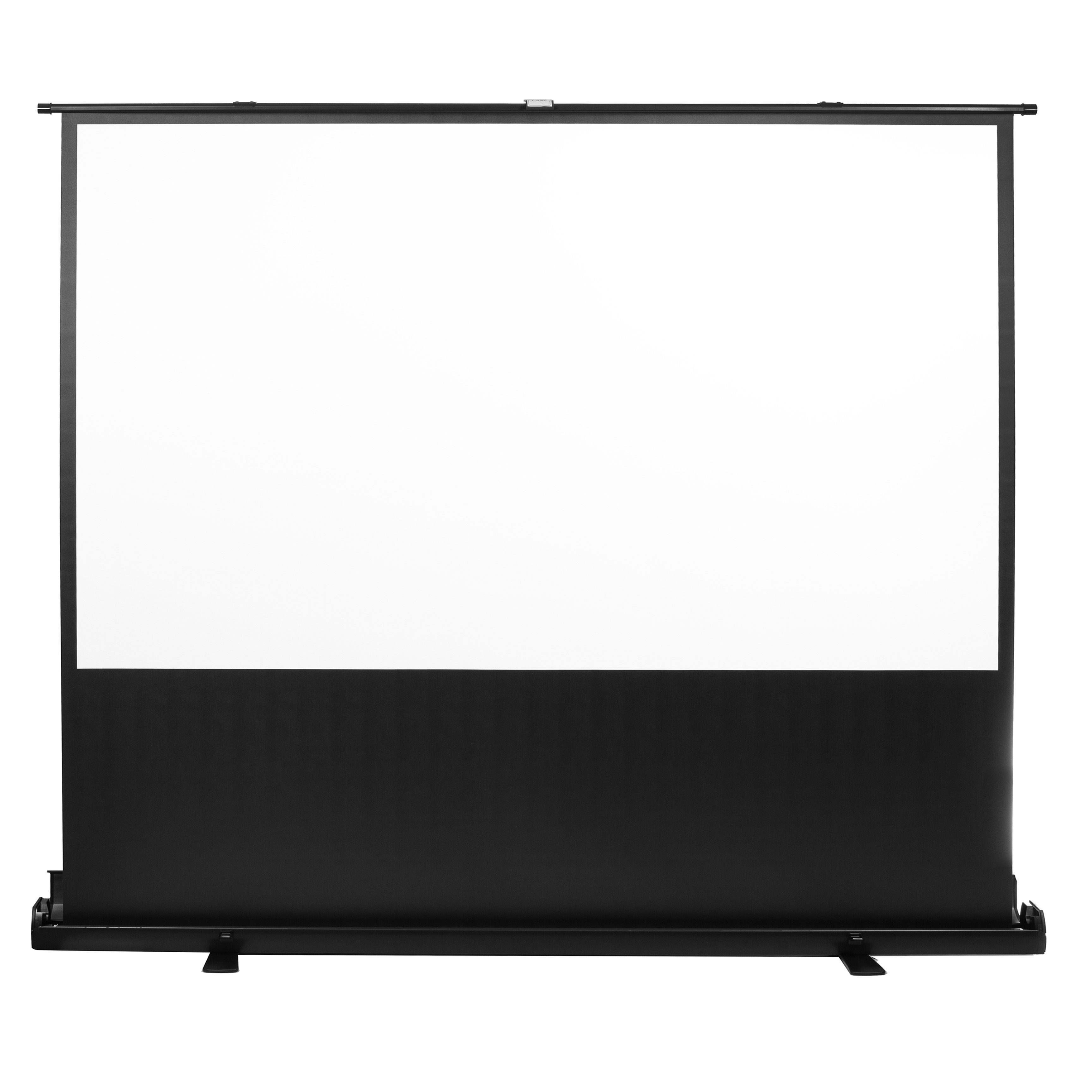Maclean MC-964 Pull-Up-Leinwand (Tragbare 100'' 16:9 Bodenprojektionswand)