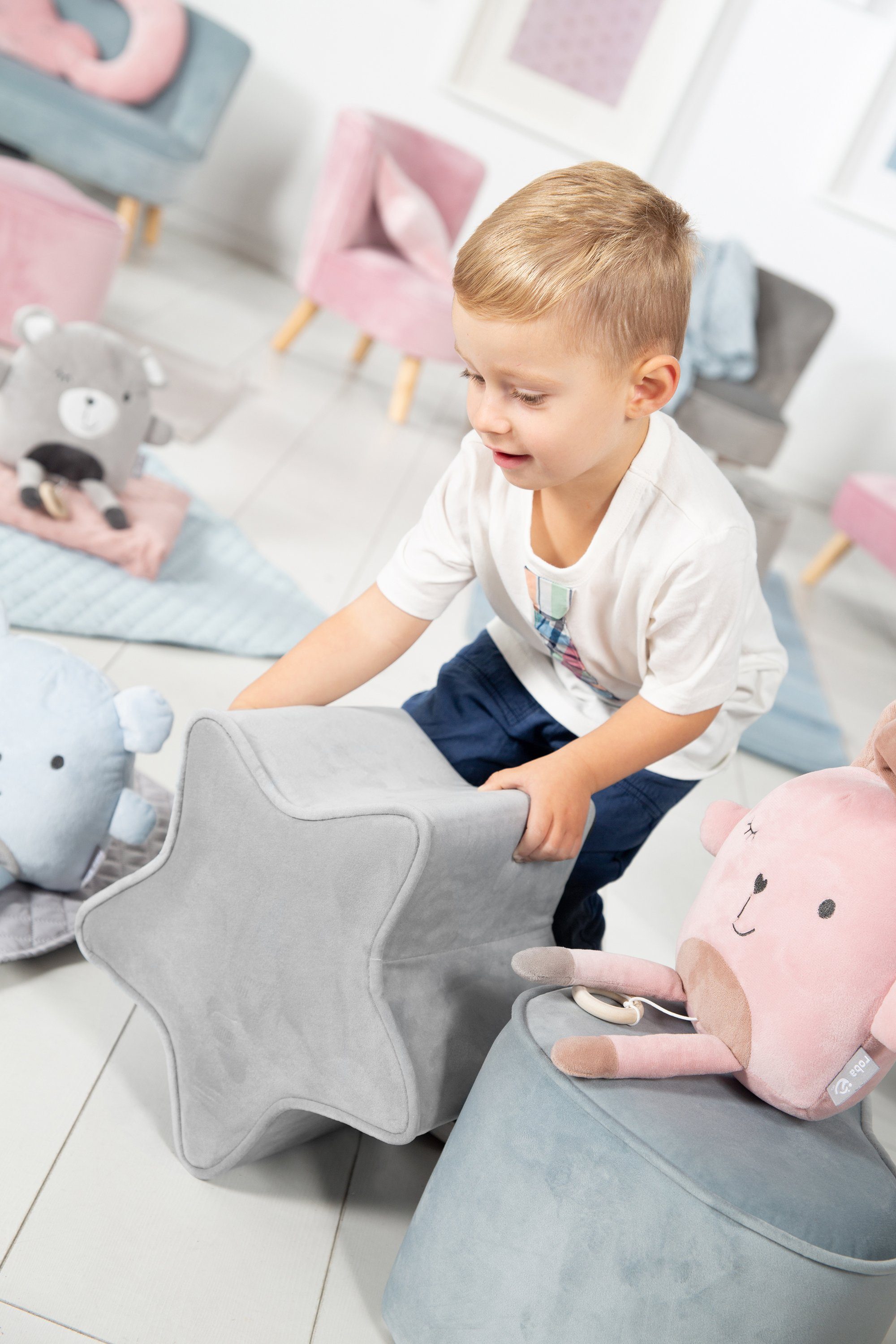 roba® Kinderhocker Lil Sofa, in Sternform