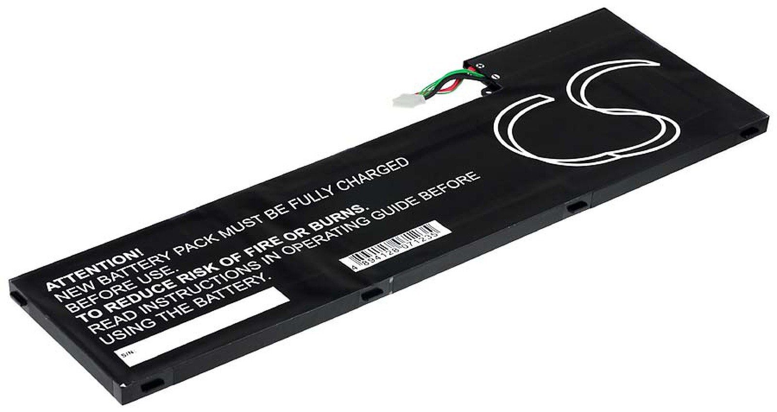 Powery Akku für Acer Typ AP12A3i Laptop-Akku 4850 mAh (11.1 V) | Notebook-Akkus