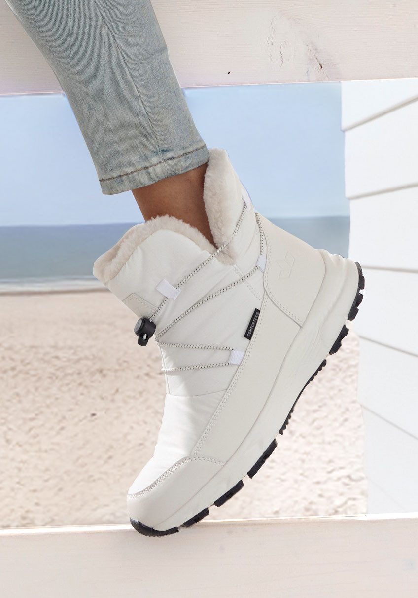 LASCANA Outdoorstiefel, Winterstiefelette Stiefelette aus wasserabweisendem günstig online kaufen