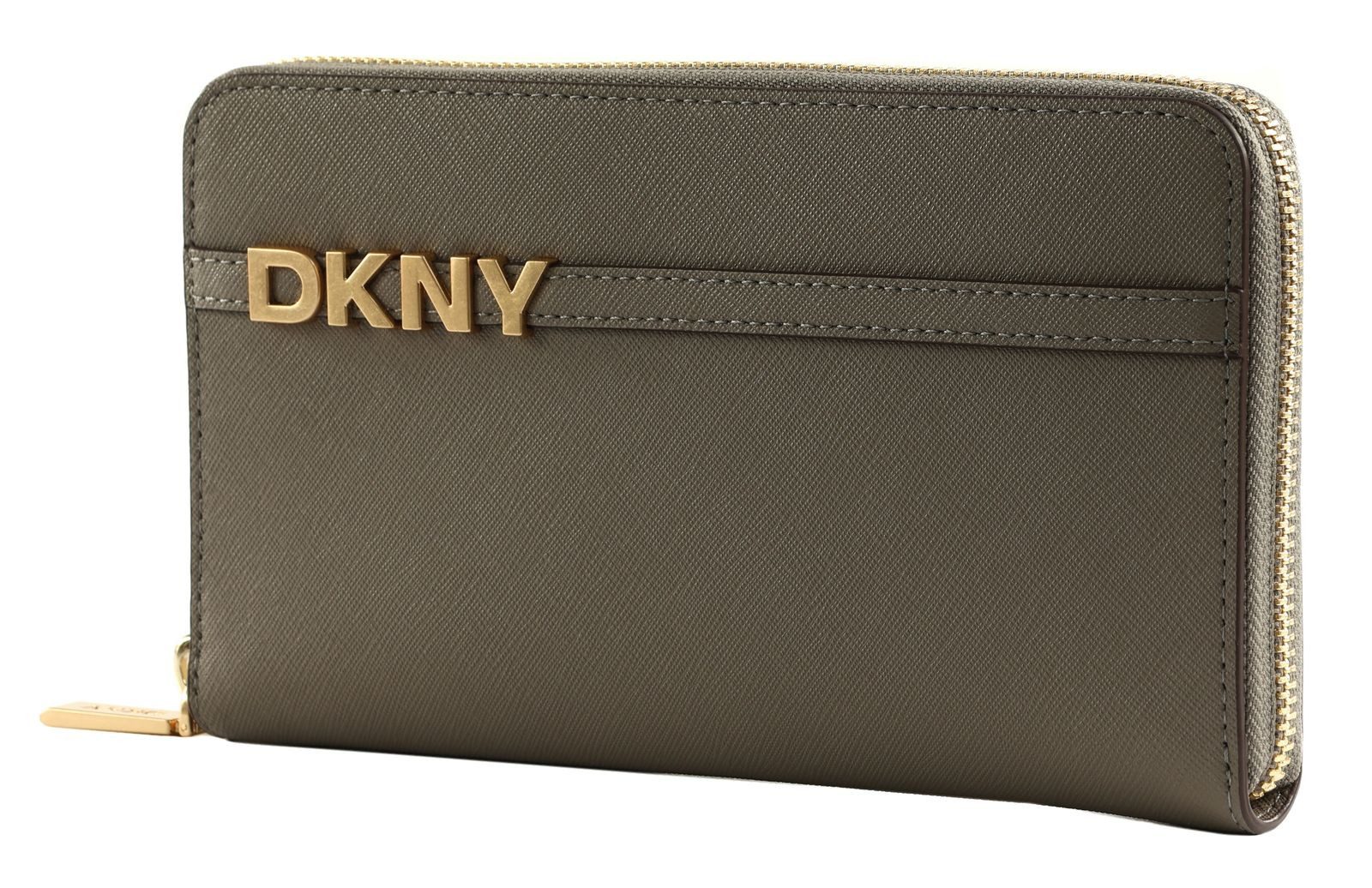 DKNY Geldbörse Zip Around Wallet, aus echtem Rindsleder