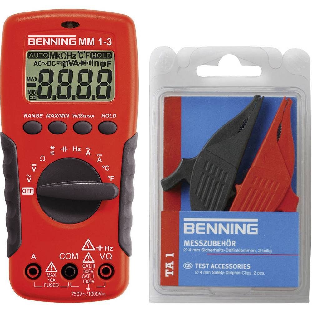 Benning Multimeter Digital-Multimeter MM 1-3 +