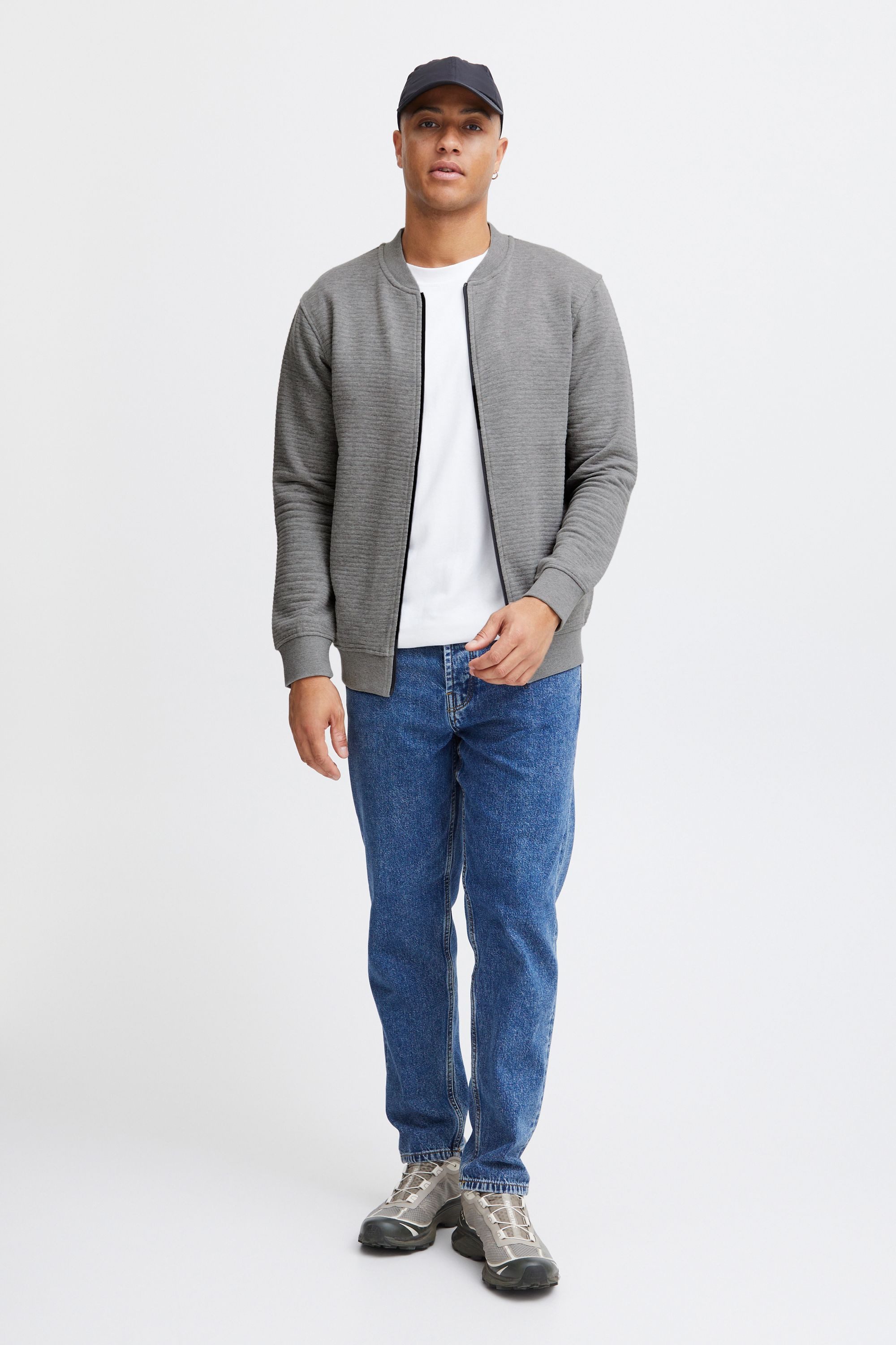 Indicode Sweatjacke IDBronte Sweatjacke mit Reißverschluss günstig online kaufen