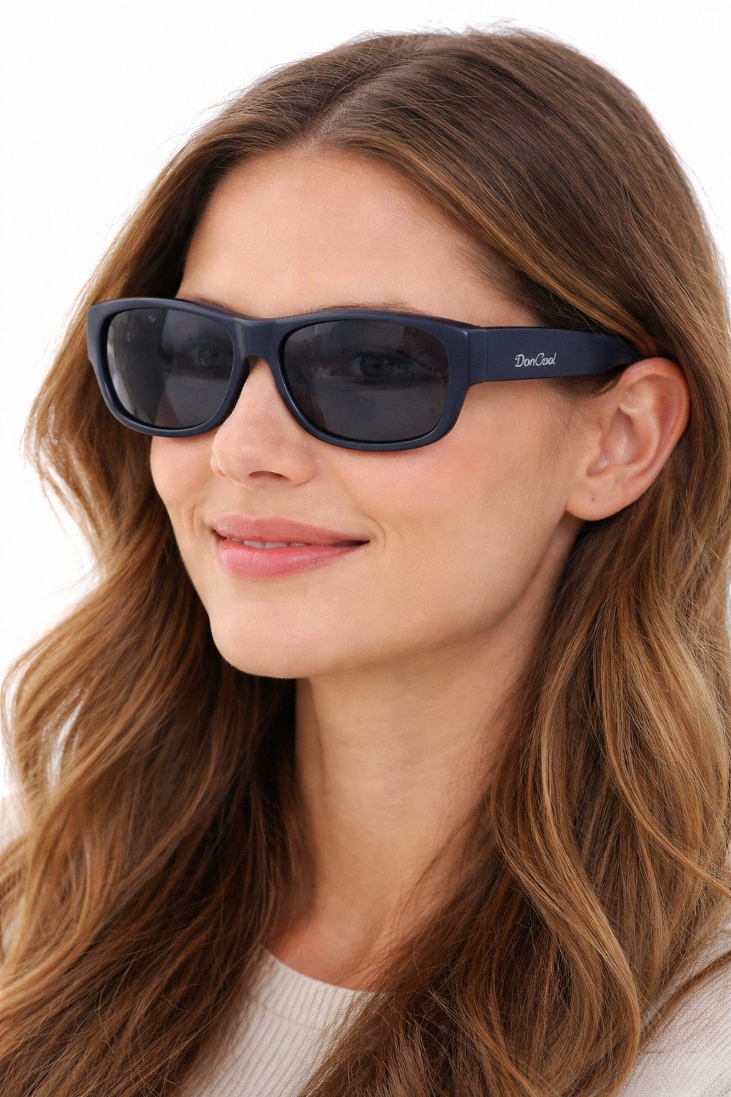 DanCarol Sonnenbrille DC-POL-2040-C9 -Blau- HI-Die Überbrille, ideal für Brillenträger