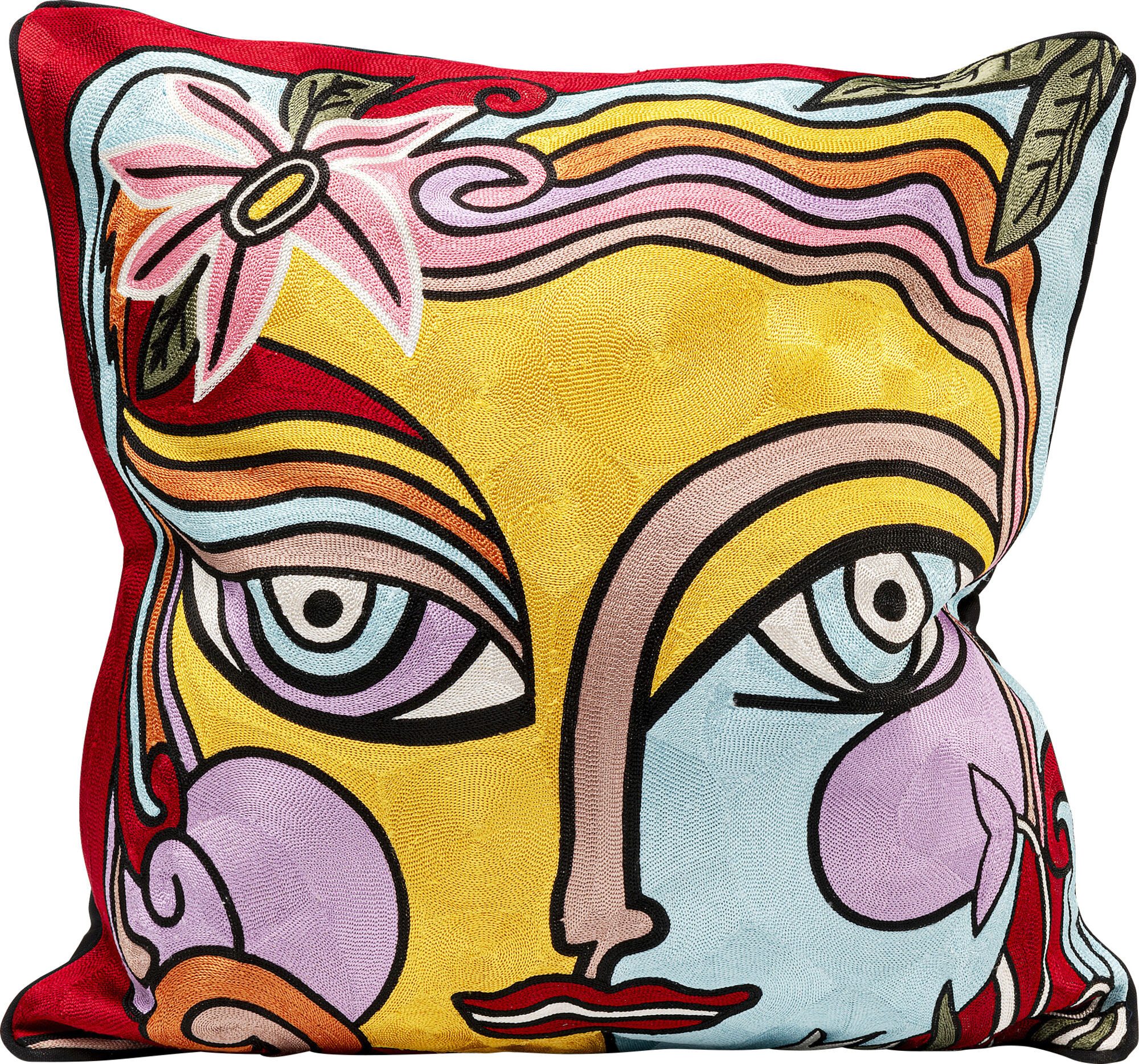 Dekokissen Art Line Face