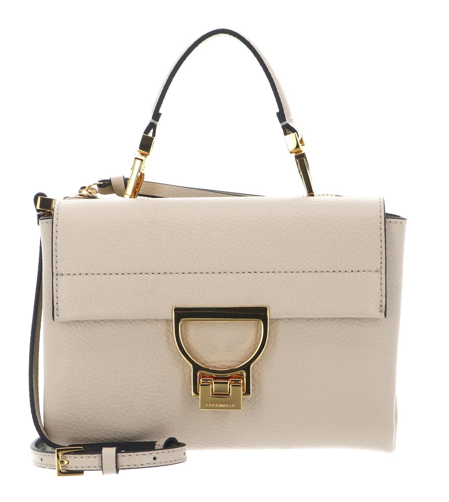 COCCINELLE Umhängetasche Handbag Grainy Leather, aus echtem Rindsleder