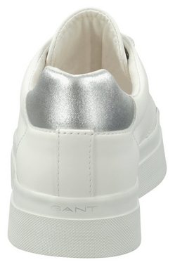 Gant AVONA Sneaker silberfarbenes Detail am Schaft, Freizeitschuh, Halbschuh, Schnürschuh