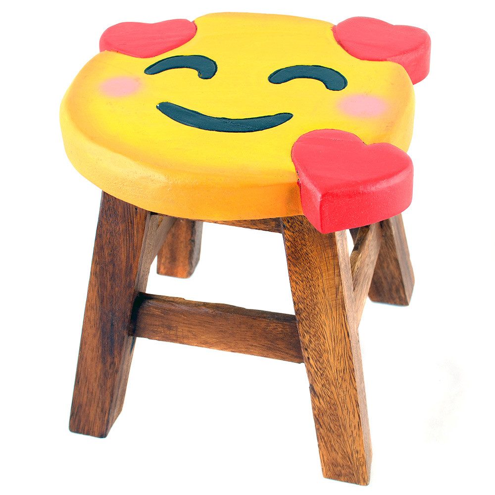 Kinderhocker Hocker Holz Massiv klein für Kinder
