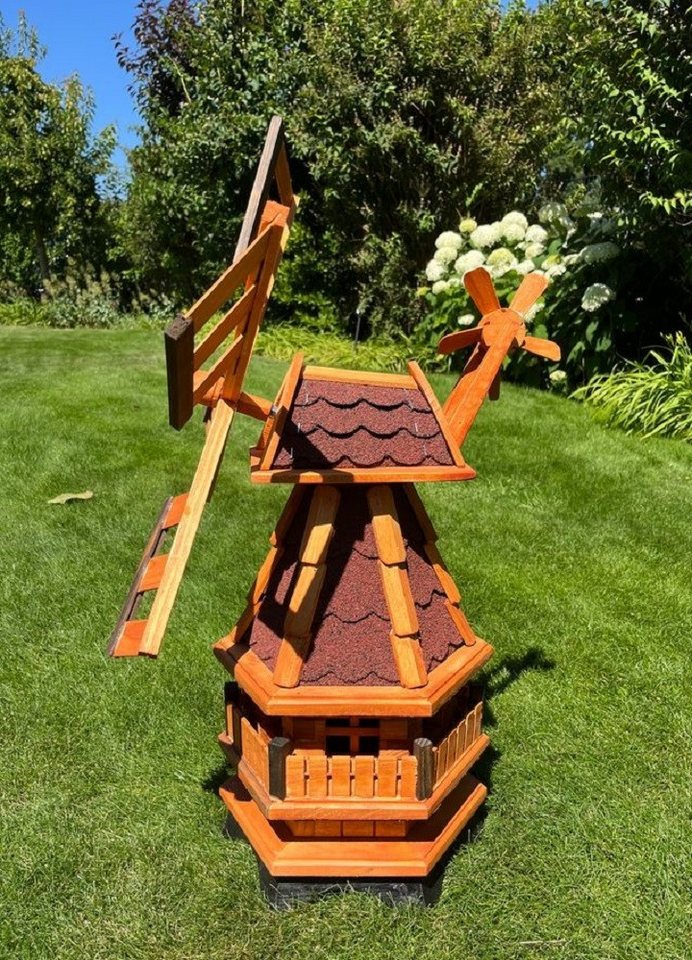 DSH DEKO SHOP HANNUSCH Gartenfigur Windmühle norddeutscher Art ab 80 cm in verschiedenen Varianten