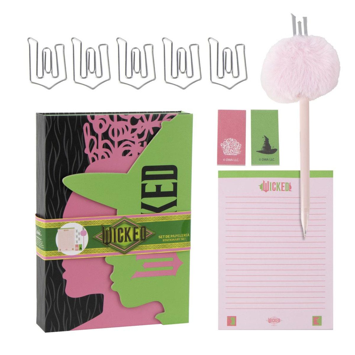 Cerda Hefter Wicked Schreibset Bürobedarf Set für Arbeit, Studium & Freizeit