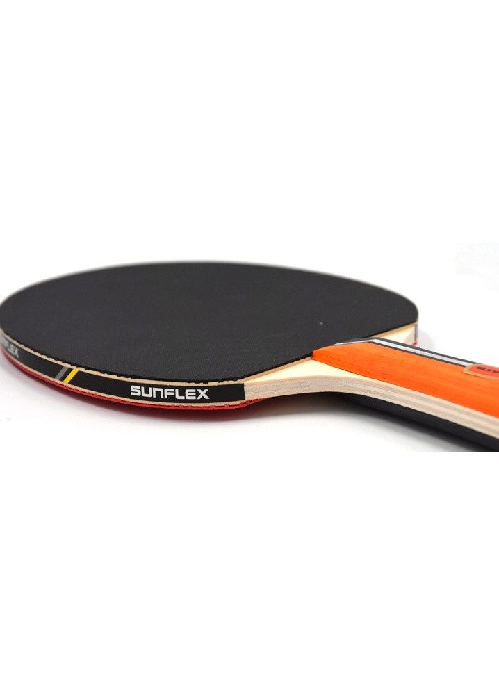 Sunflex Tischtennisschläger Force C20 (Freizeit-, 1mm Schwamm, Xtra Power Grip Belag) - 1 Schläger