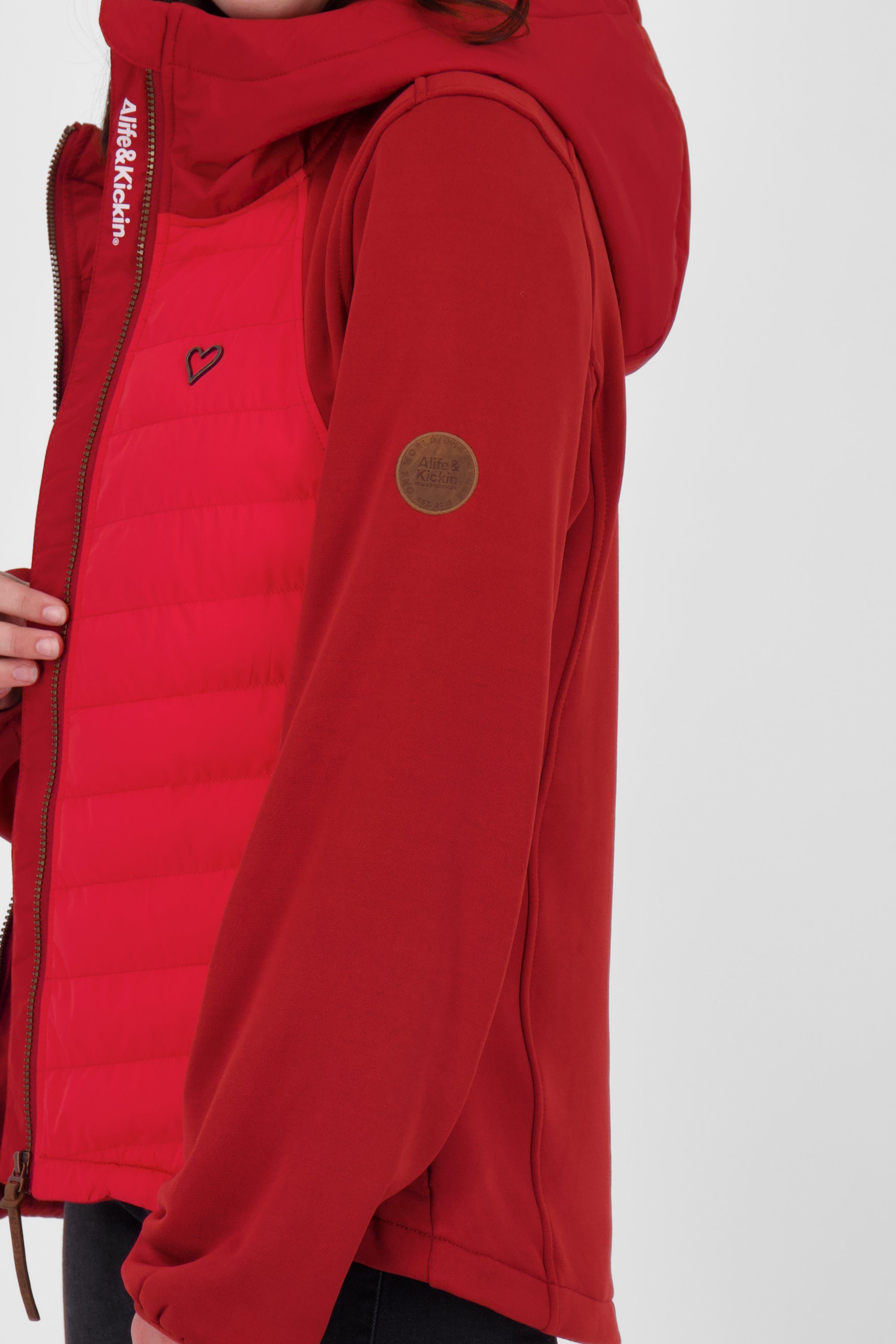 Alife & Jacke A Damen Winterjacke cranberry Kickin Winterjacke, SoleneAK Hybrid gefütterte