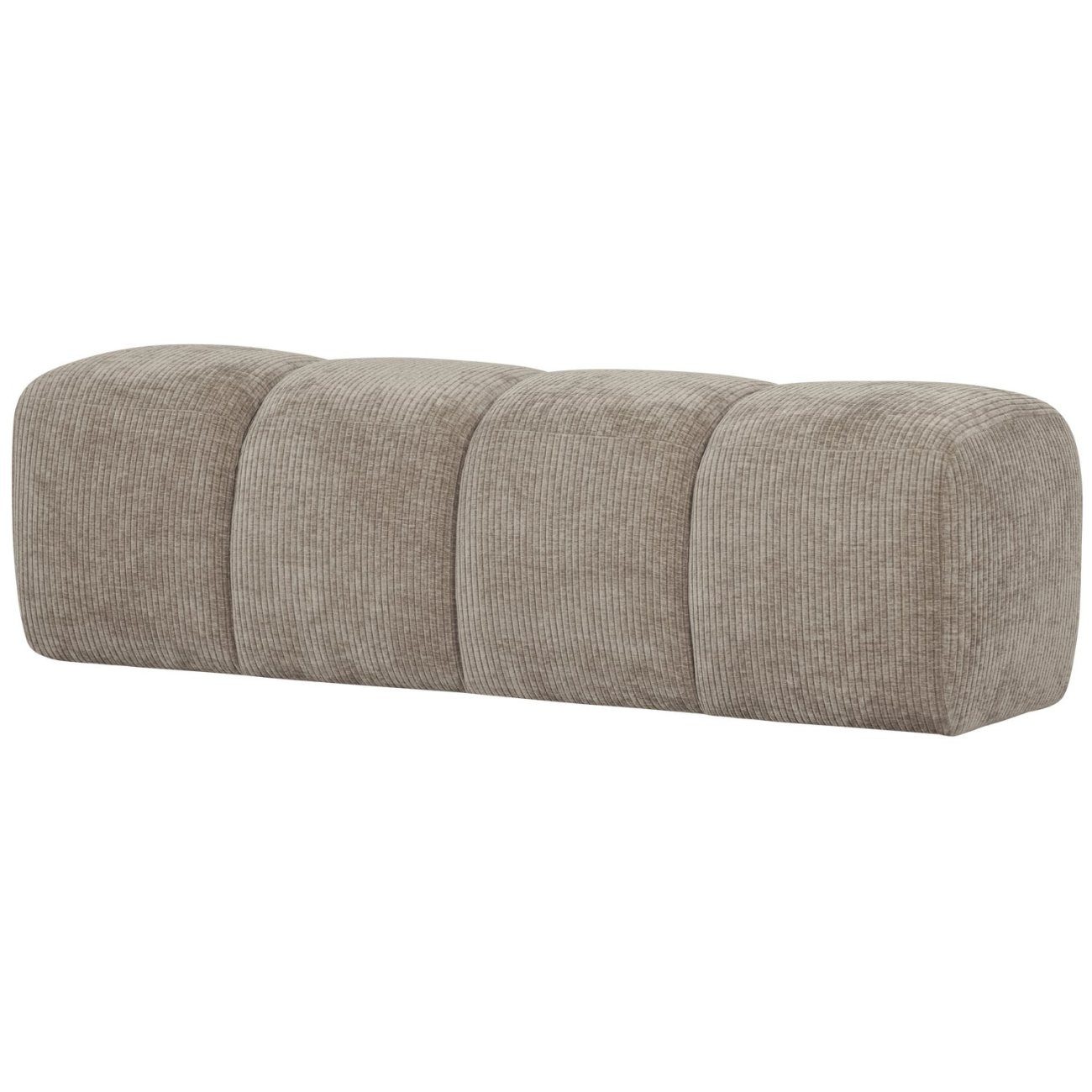 WOOOD Bank Mojo aus Flachcord 160 cm, Sand