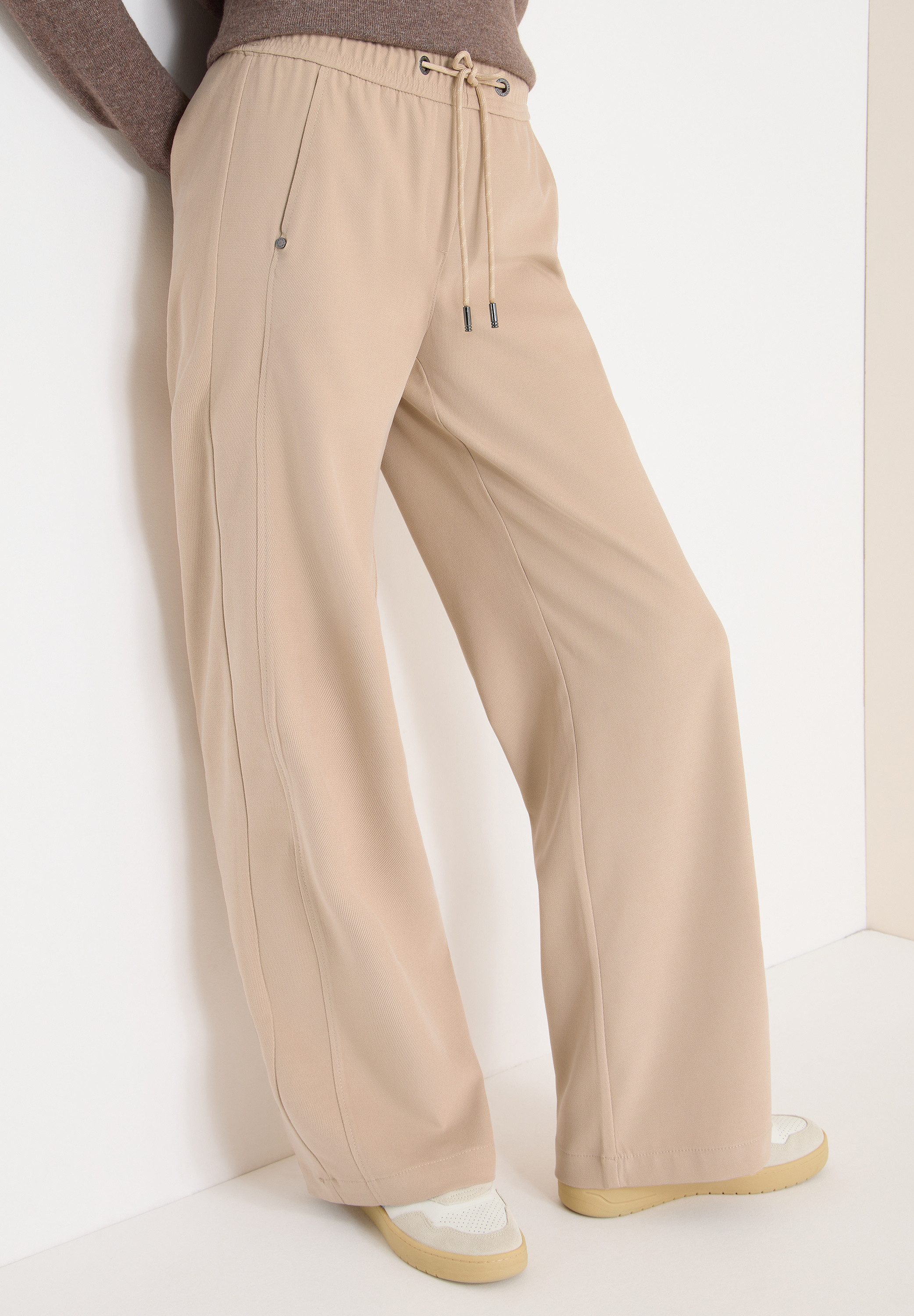 CECIL Schlupfhose Wide Leg Twill Hose