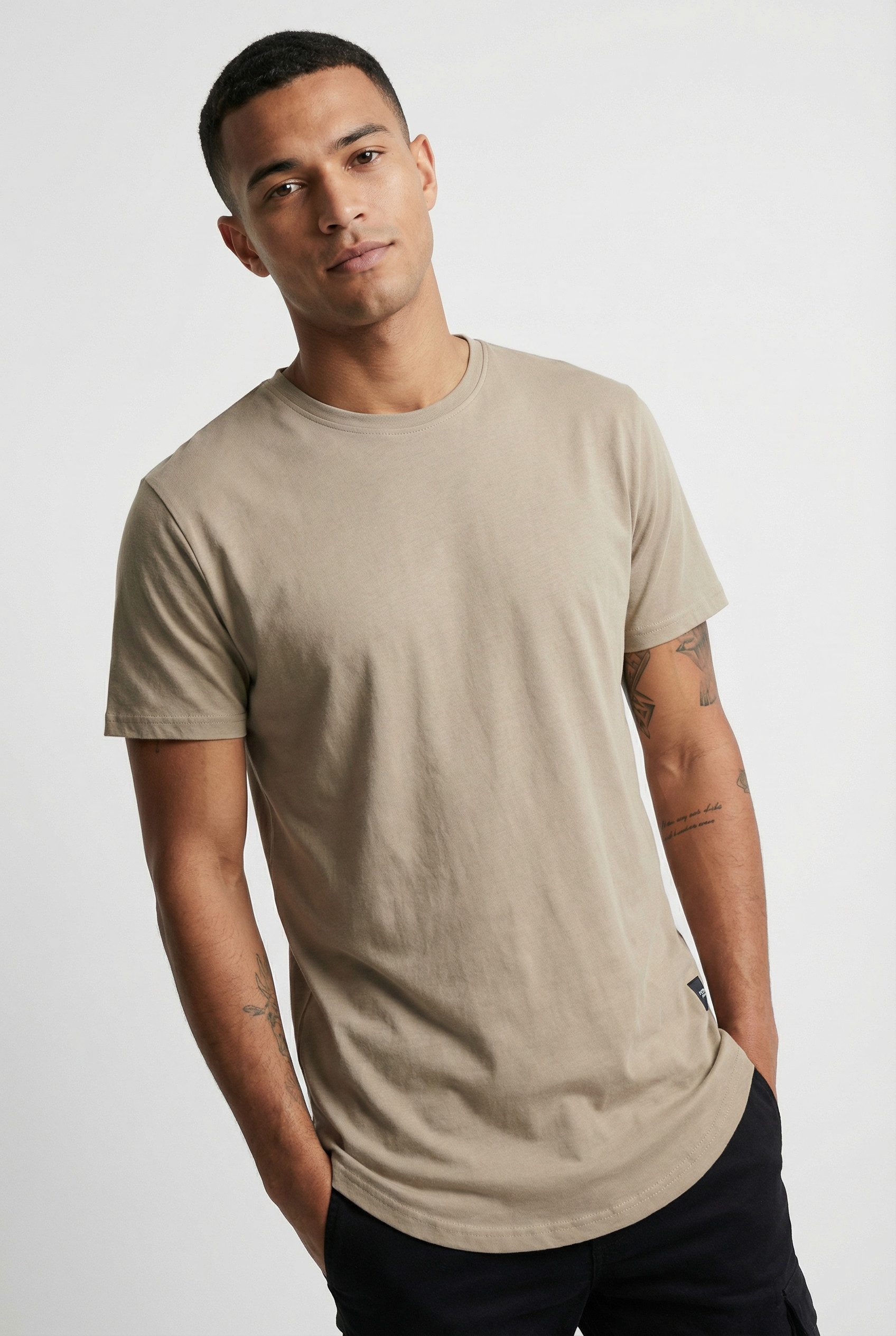 ONLY & SONS T-Shirt ONSMATT LONGY SS TEE 5-PACK (Packung, 5-tlg) Baumwolle, relaxed fit