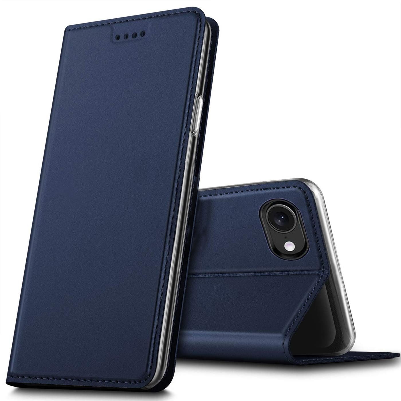 CoolGadget Handyhülle Magnet Case Handy Tasche für iPhone 17e / iPhone 16e 6,1 Zoll, Hülle Klapphülle Ultra Slim Flip Cover für iPhone 16e Schutzhülle