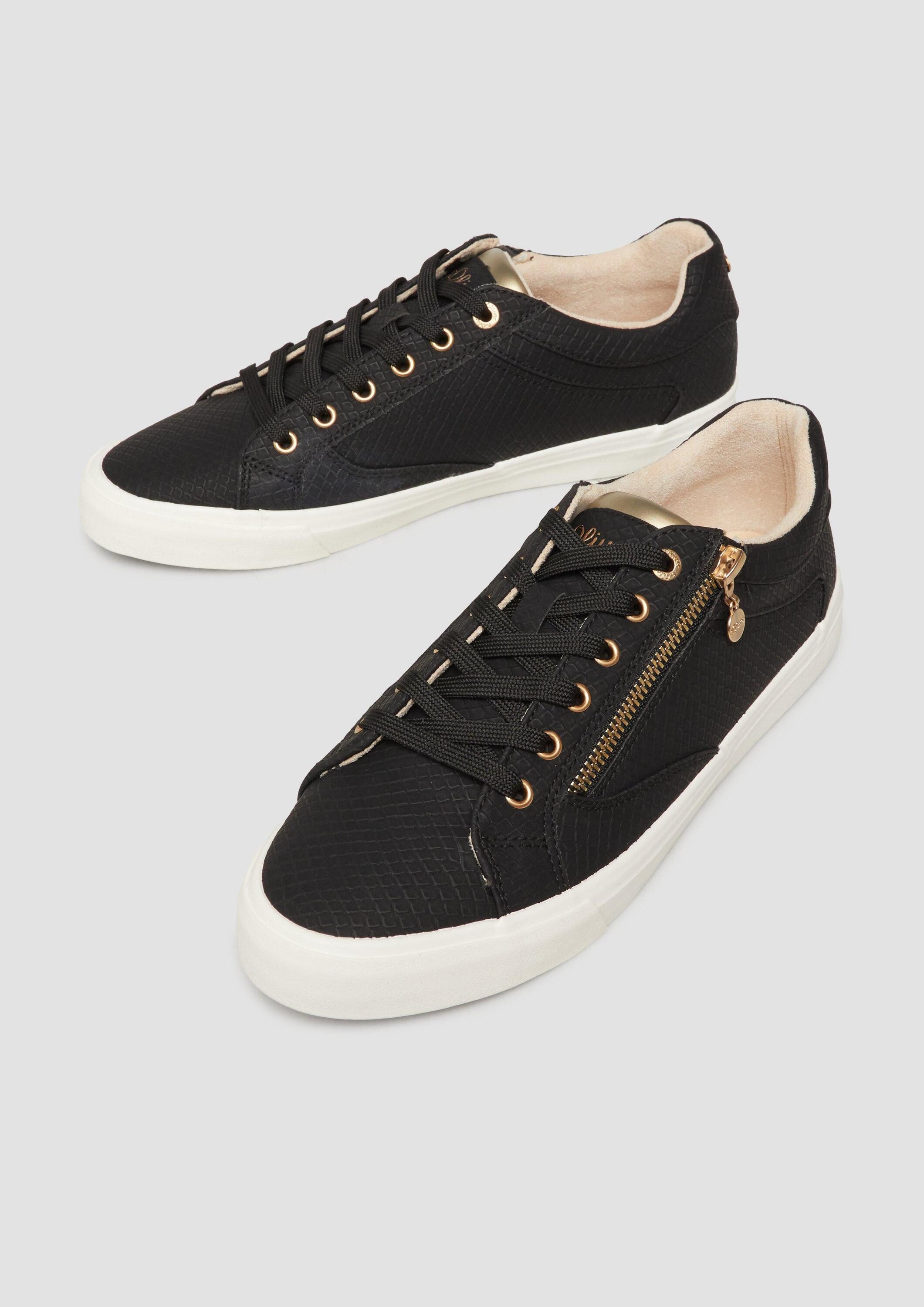 s.Oliver Sneakers Sneaker Sneaker mit Reißverschluss