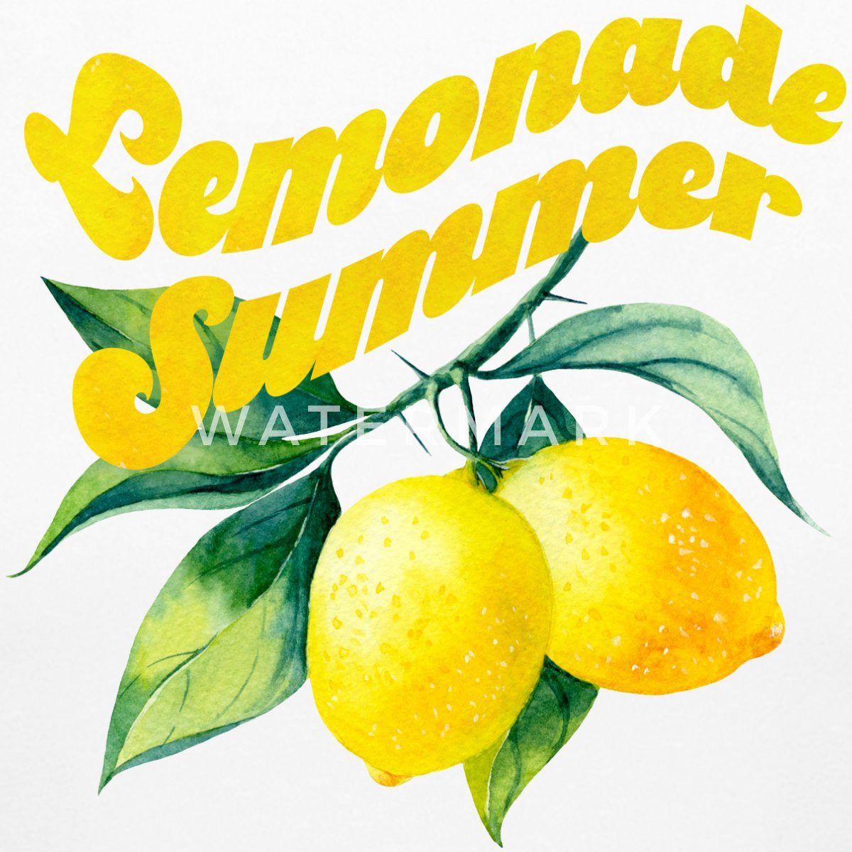 Spreadshirt T-Shirt Lemonade Summer Zitronen Sommer Design Crop Top (1-tlg) günstig online kaufen