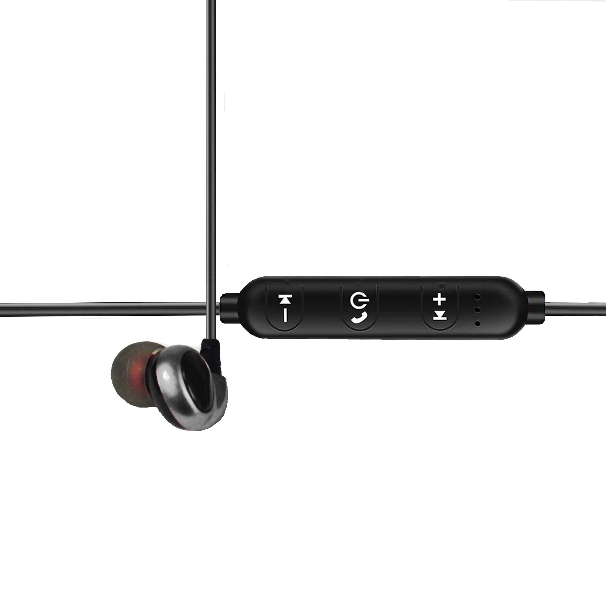 Leicke Smart Bluetooth In-Ear-Kopfhörer Symphony Bluetooth-Kopfhörer (Musiksteuerung, Sprachassistent, Anrufannahme, kompatibel mit Siri/Google Assistant, Bluetooth, Earbuds mit integriertem Mikrofon und 4x Silikon-Ohrstöpsel)