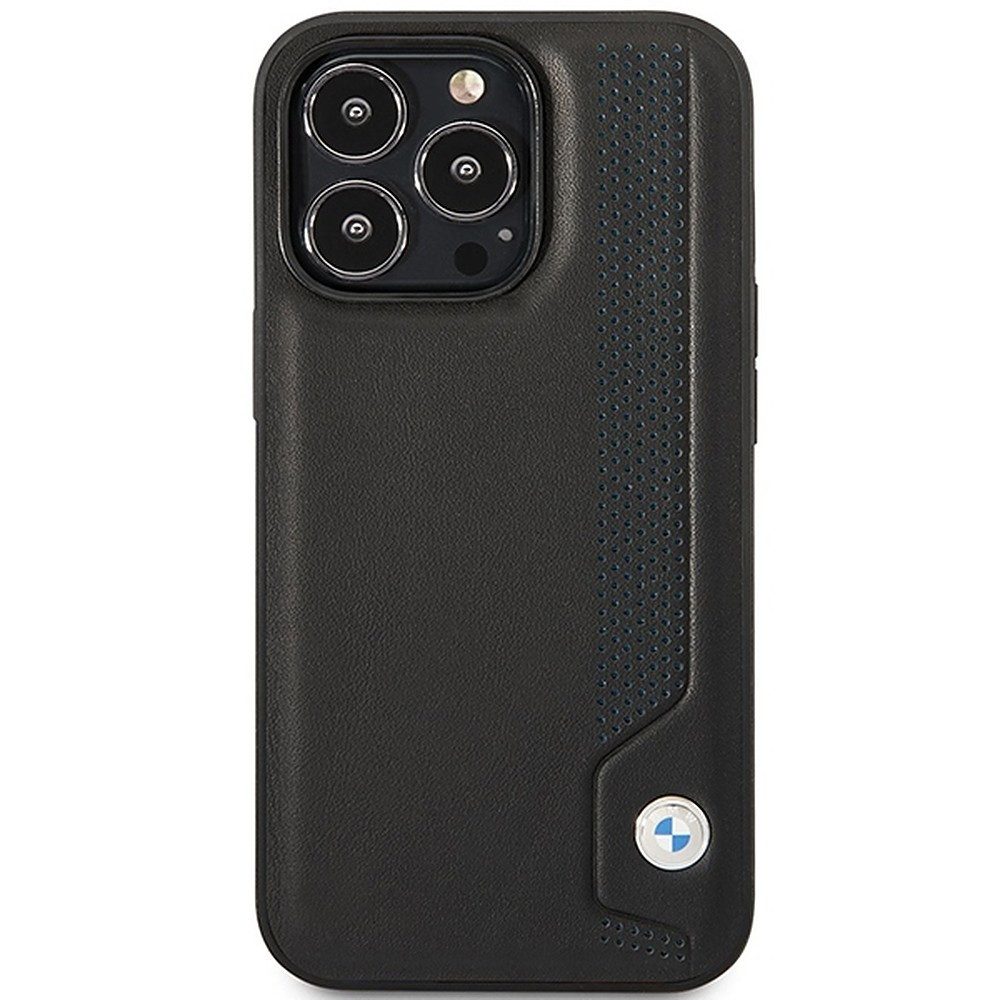 BMW Handyhülle Schutzhülle Rückschale Handyschale 6,7 Zoll, Lederoptik, blaue Punkte, Kamera- & Displayschutz