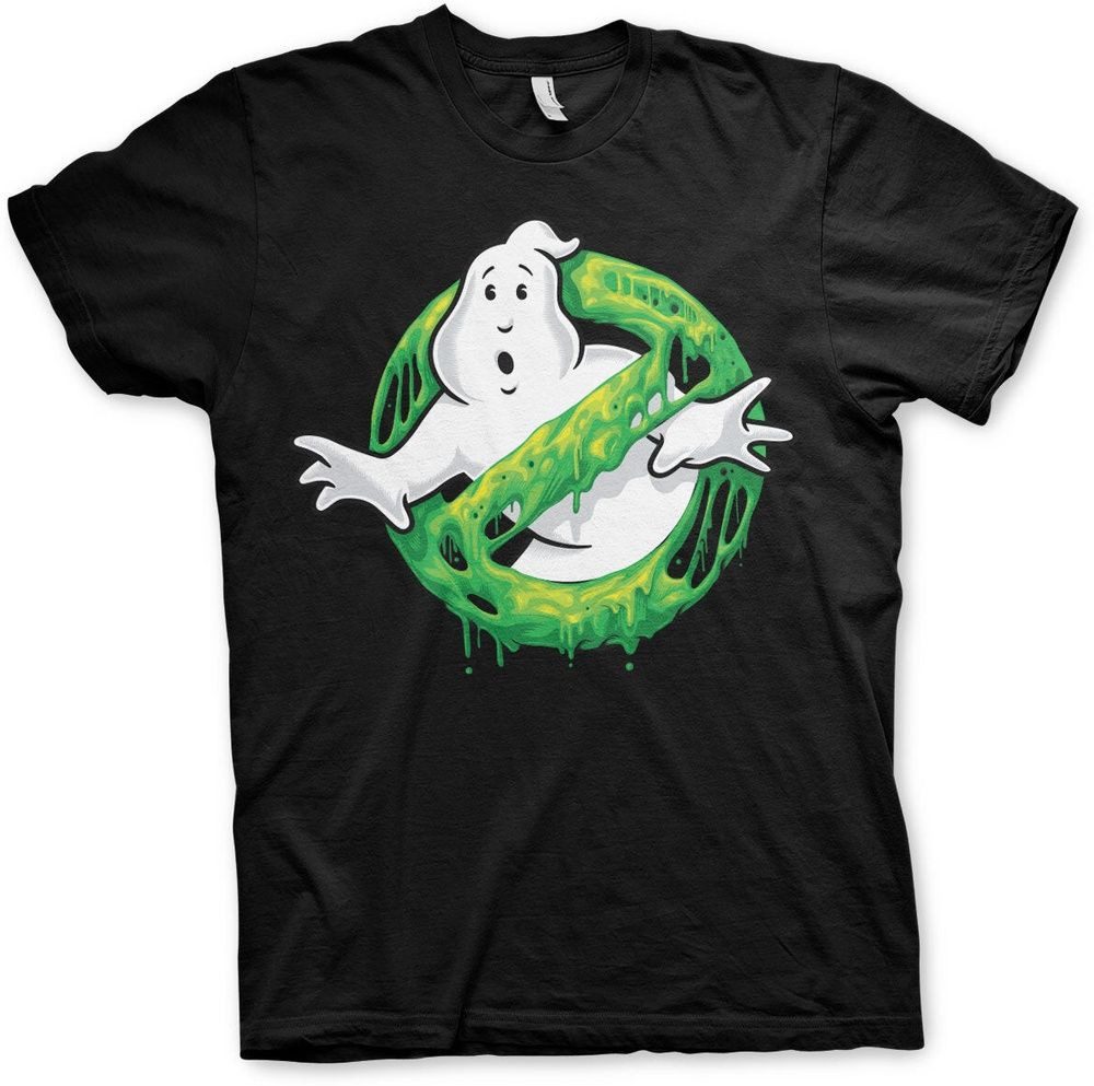 Ghostbusters T-Shirt Slime Logo Big Tall T-Shirt