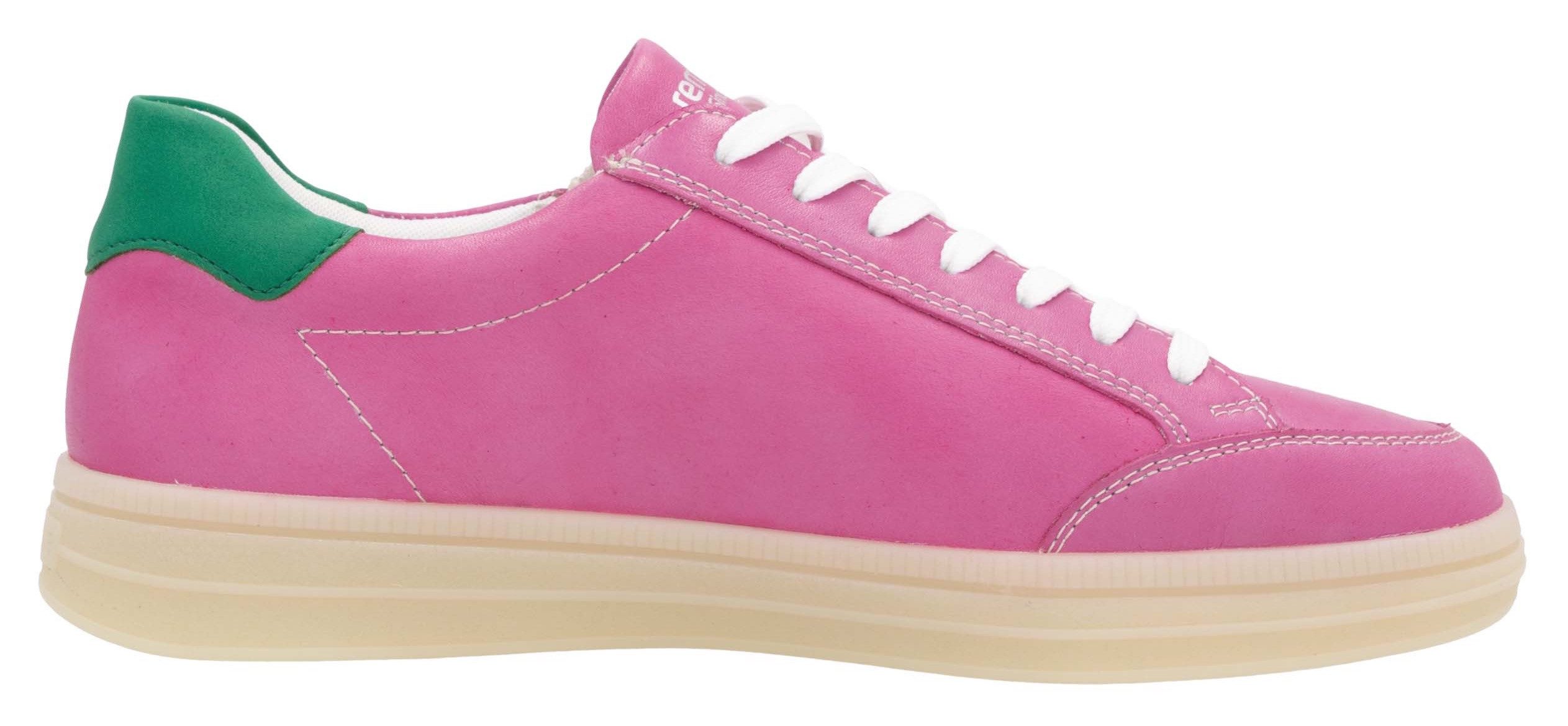 Remonte Plateausneaker, Freizeitschuh, Halbschuh, Schnürschuh, zusätzlichem Reißverschluss
