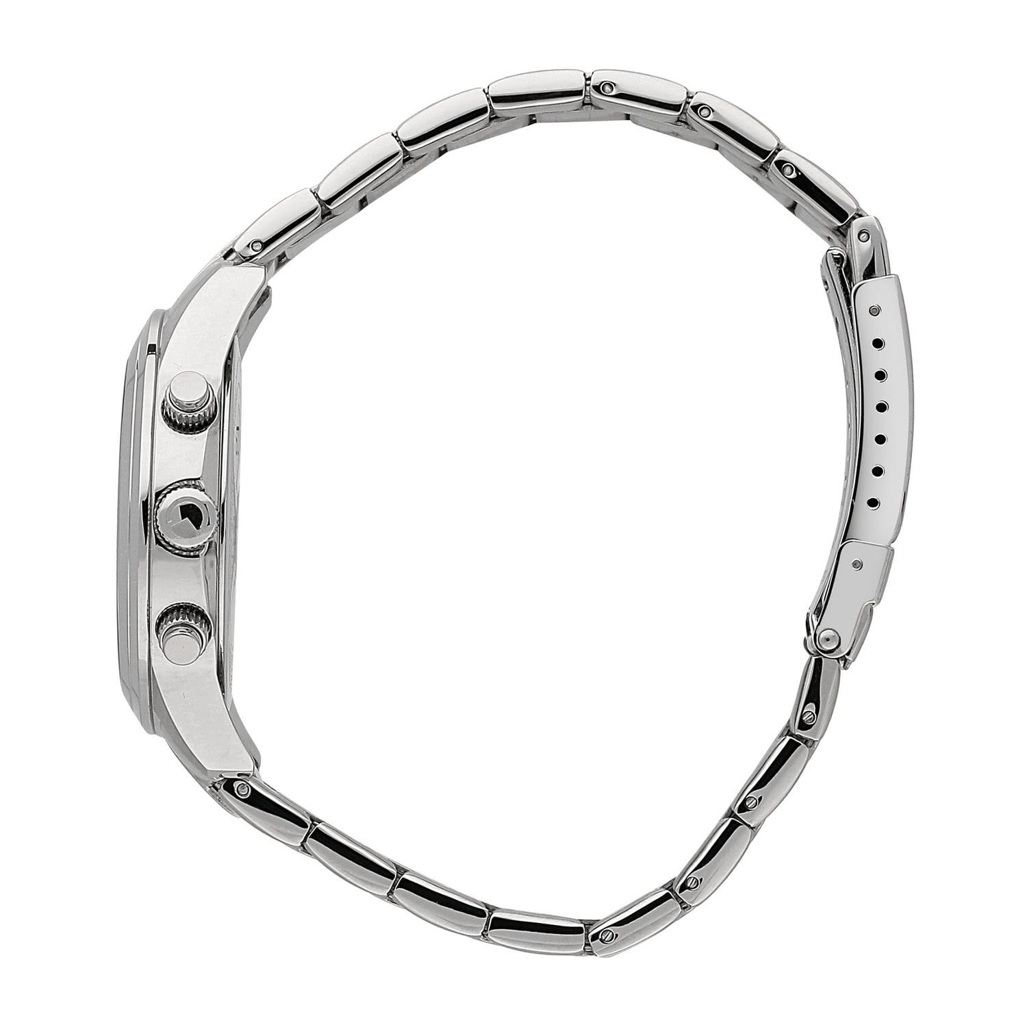 Sector Multifunktionsuhr Sector Herren Armbanduhr Multifunkt, (Multifunktionsuhr), Herren Armbanduhr rund, groß (ca. 45mm), Edelstahlarmband silber