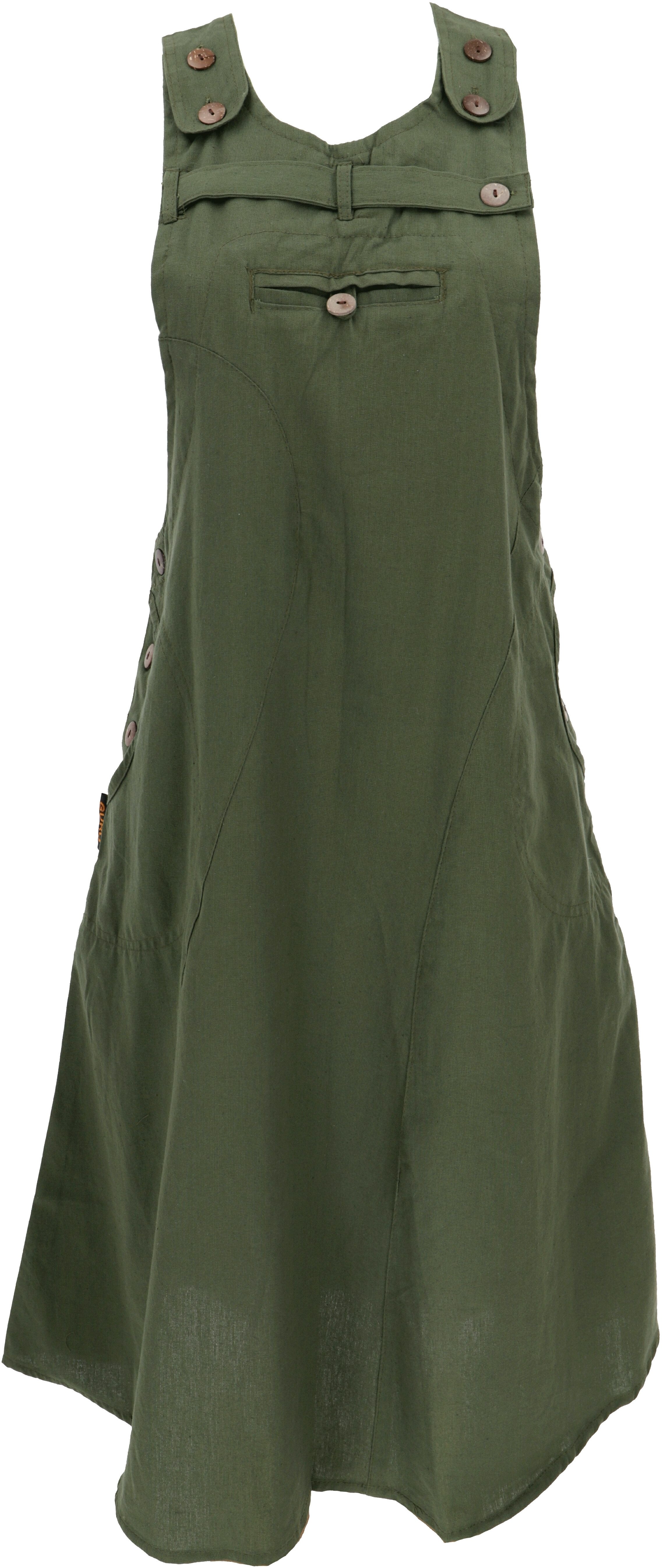 Guru-Shop Minirock Latzrock, Trägerkleid, Hippierock - günstig online kaufen
