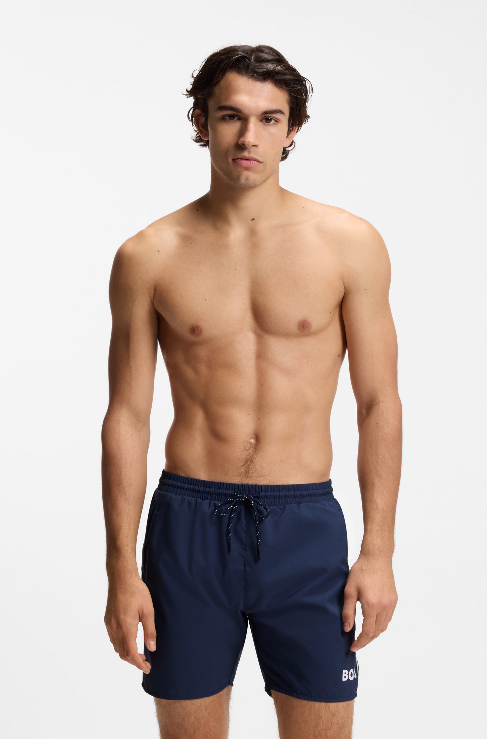 BOSS Badeshorts Starfish mit Kontraststreifen