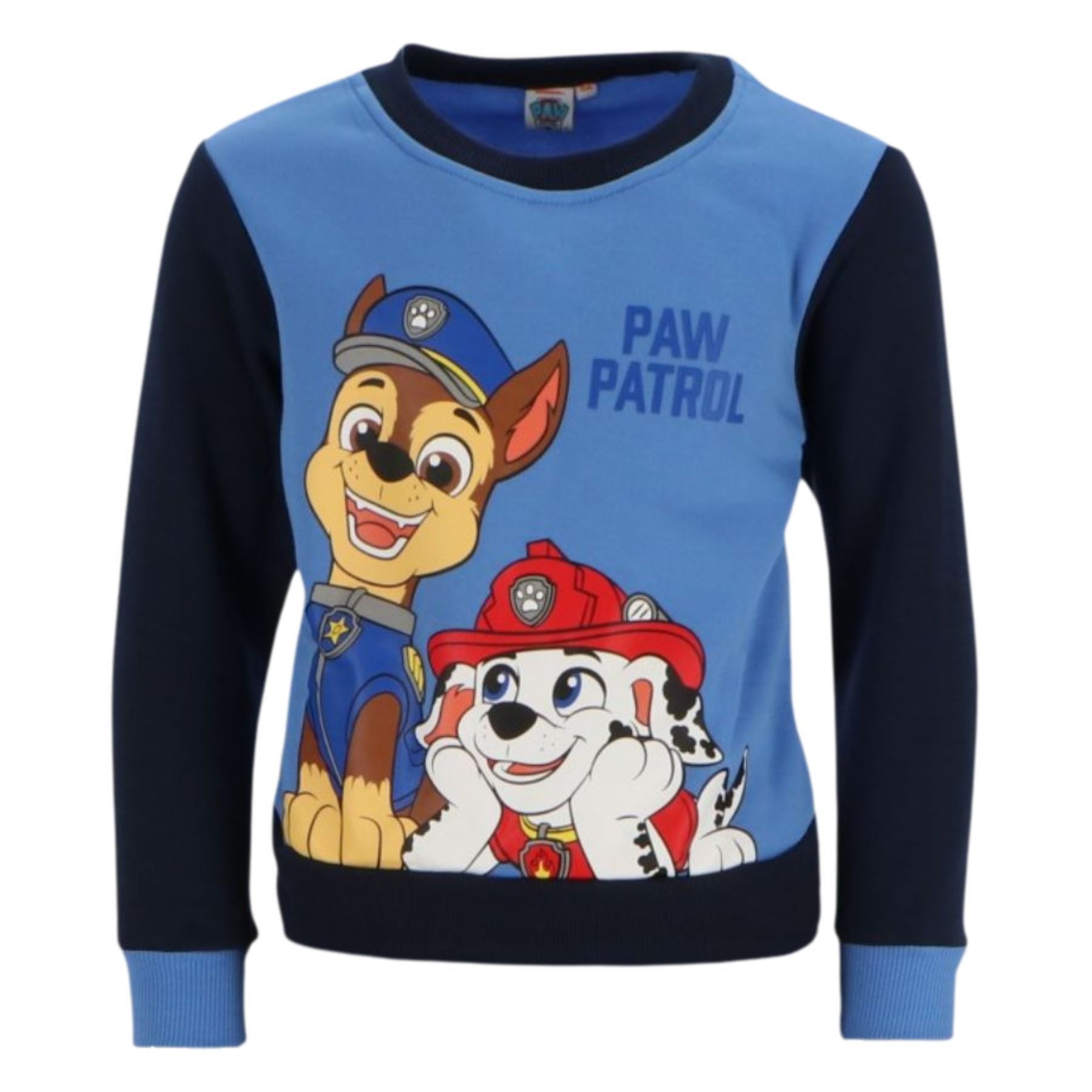 Rundhalspullover Pullover – weicher Kinder Sweater mit Heldenmotiv