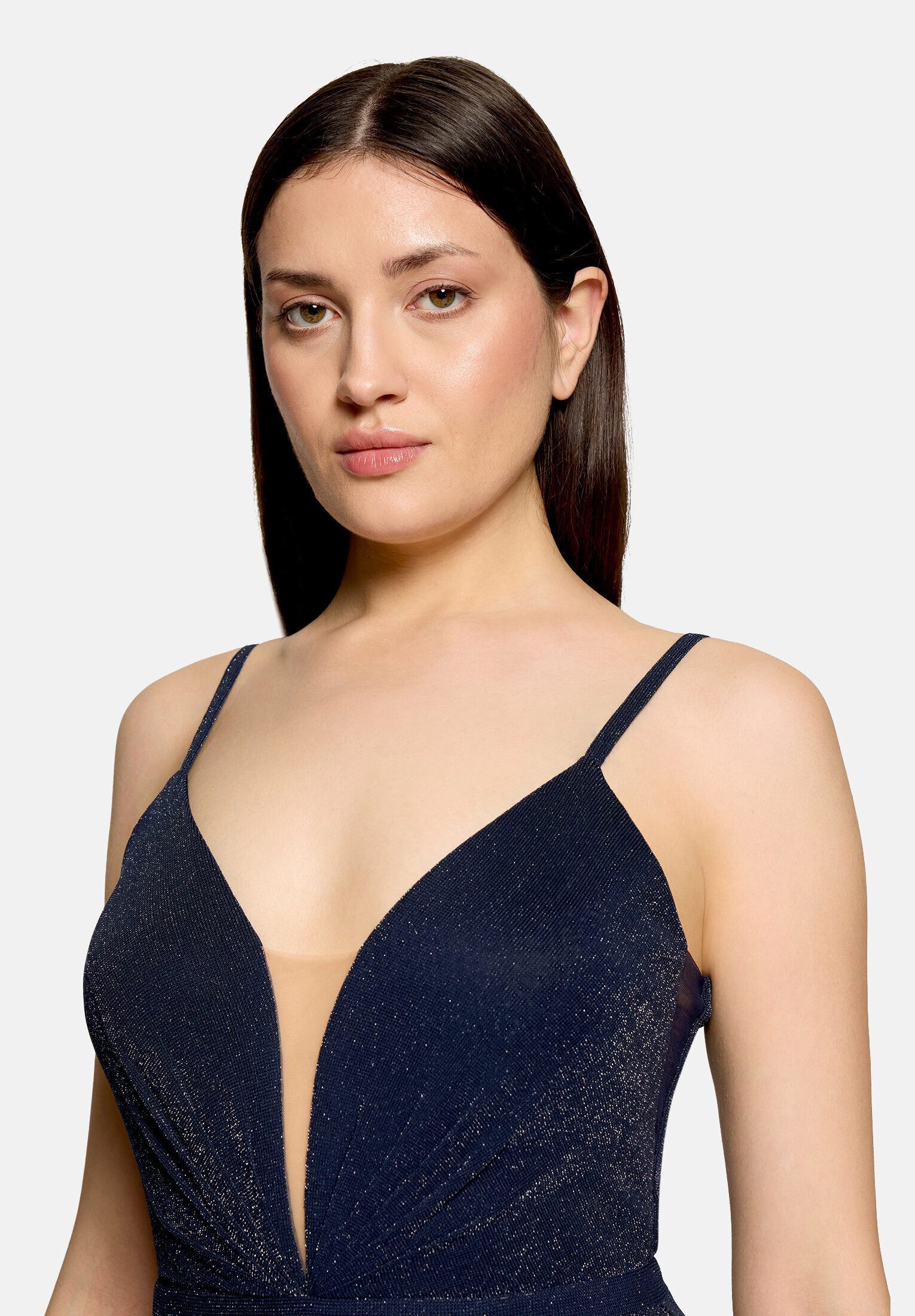 Vera Mont Abendkleid Damen mit Lurexfaden