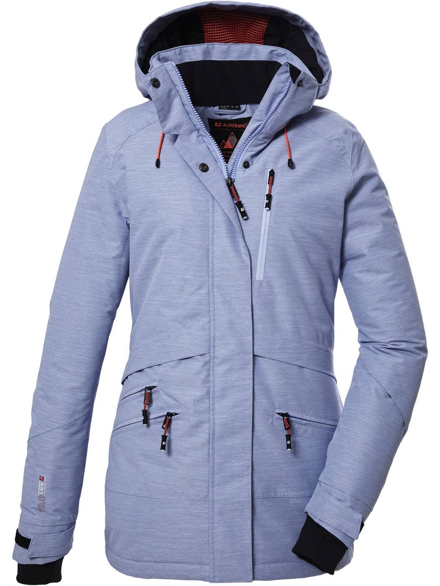 Killtec Skijacke KSW 110 WMN SKI JCKT CS Damen Winterjacke, Funktionsjacke viele praktische Taschen – Bild 2 von 5