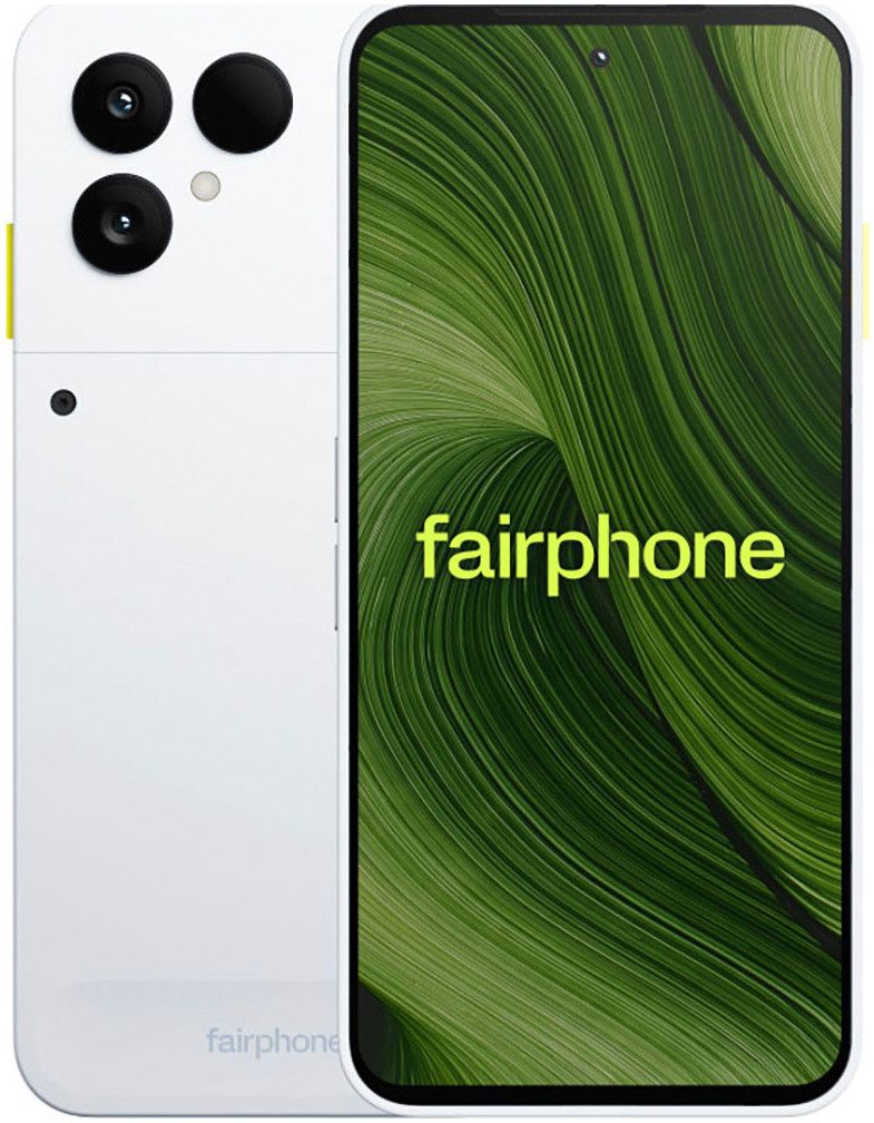 Fairphone Das Fairphone (Gen. 6) Smartphone (16,03 cm/6,31 Zoll, 256 GB Speicherplatz, 50 MP Kamera)