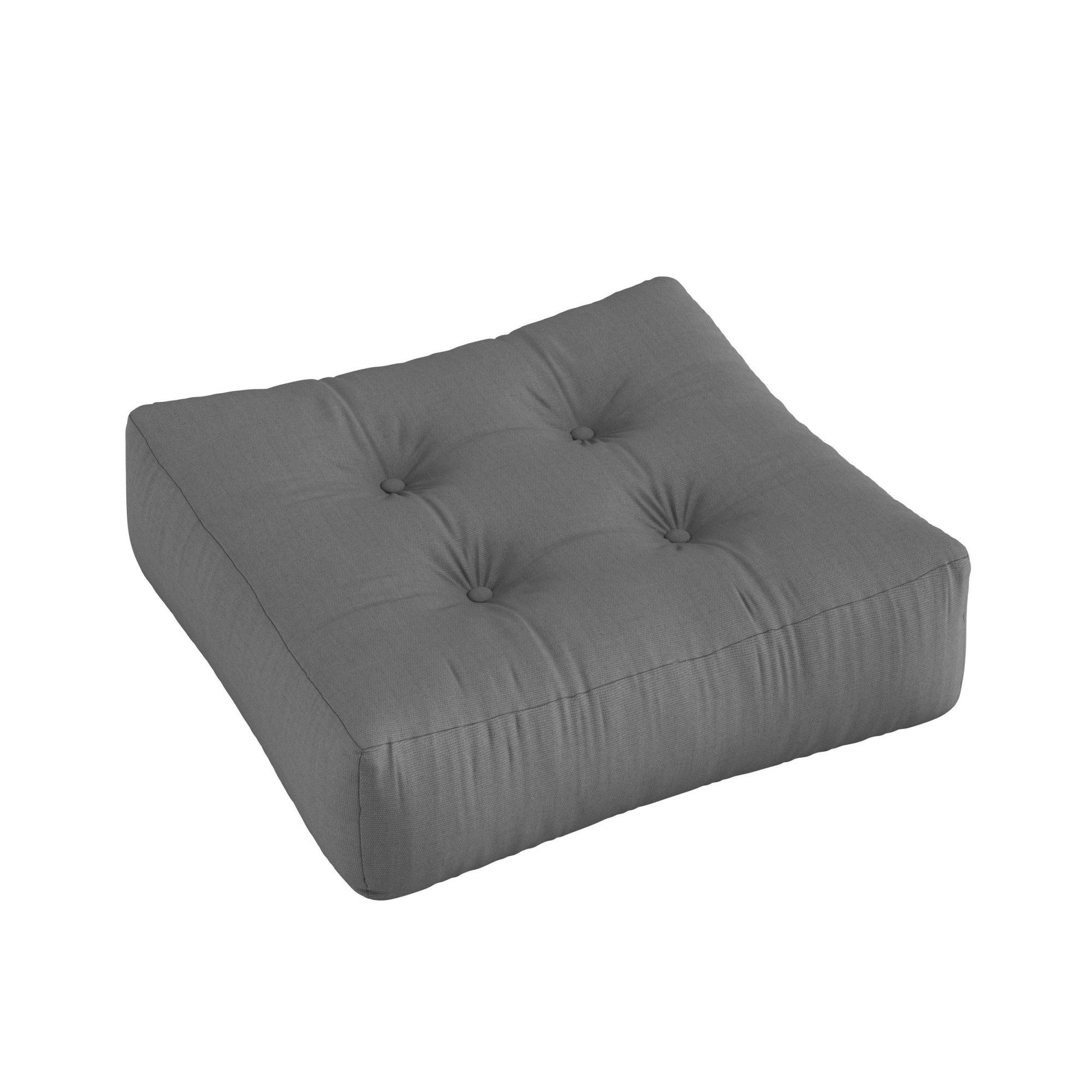 Karup Design Pouf MORE POUF OUT™ Made in Europe, mehrere Farben, vielseitig einsetzbar (B/H/T ca: 70x70x22cm), flexible Sitzgelegenheit, schmutz- und wasserabweisend, outdoor