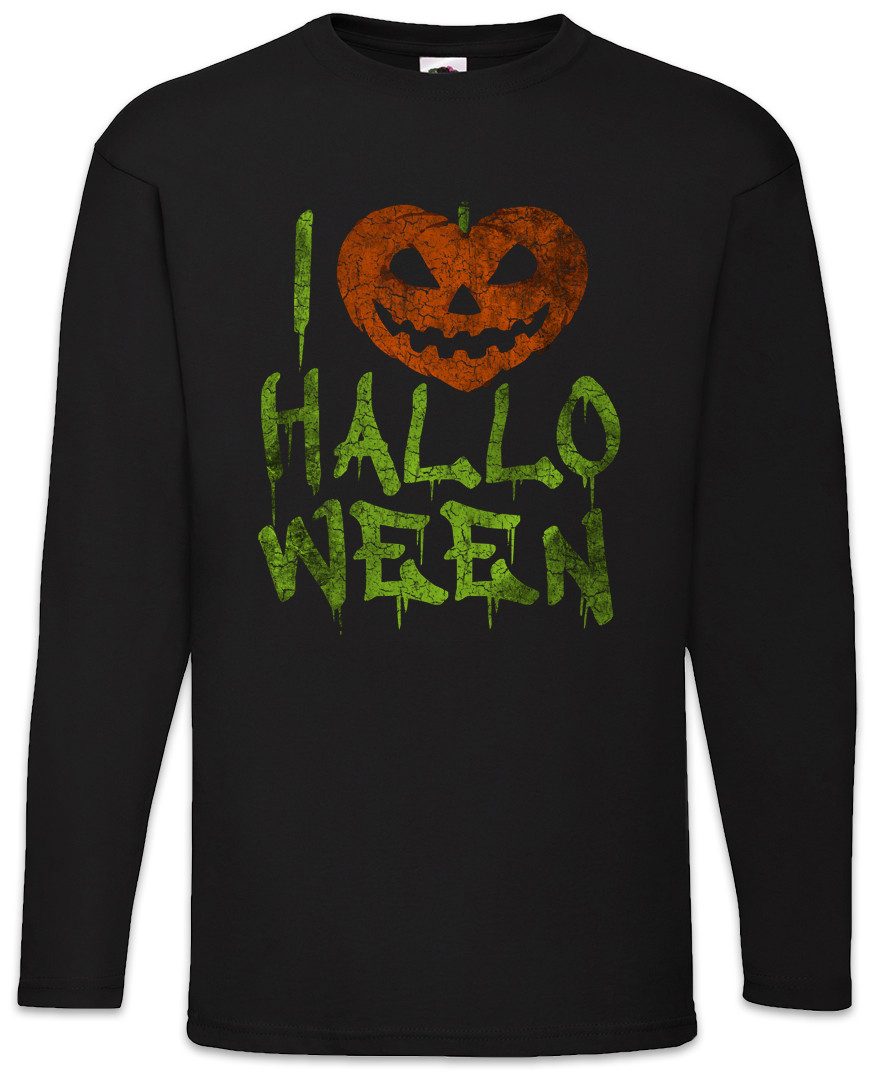 Urban Backwoods Langarmshirt I Love Halloween günstig online kaufen