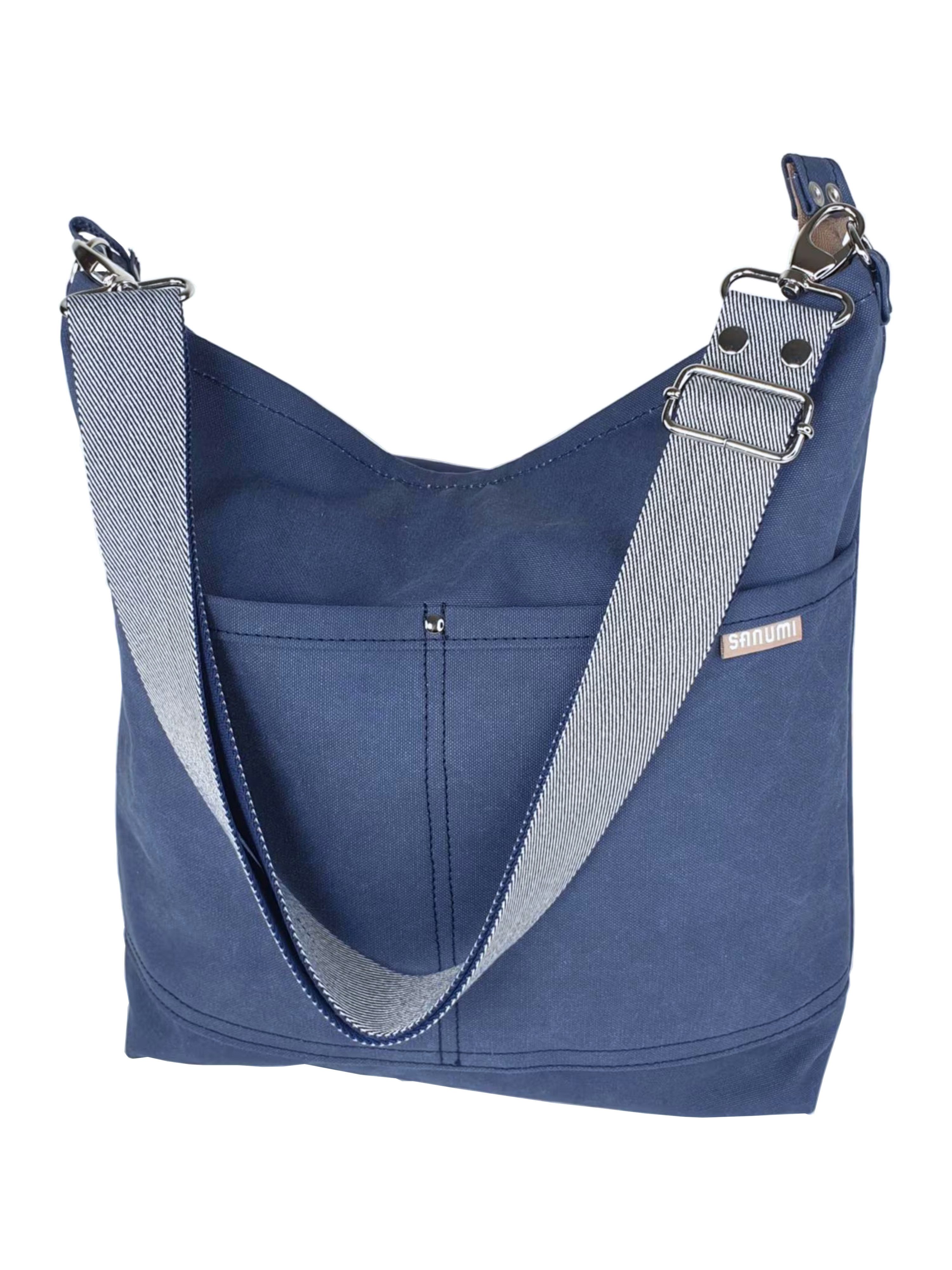 sanumi Umhängetasche Canvas Hobobag günstig online kaufen