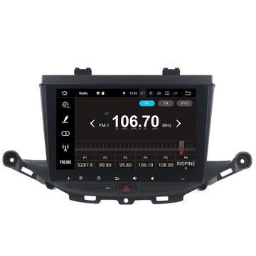 TAFFIO Für Opel Astra K 10" Touchscreen Android Autoradio GPS Carplay W-LAN Einbau-Navigationsgerät