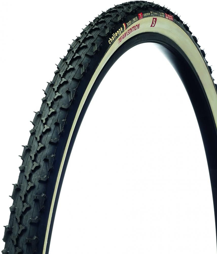 Challenge Fahrradreifen Challenge CX-Reifen Baby Limus TE Handmade 28 Zoll (33-622) Schwarz/we