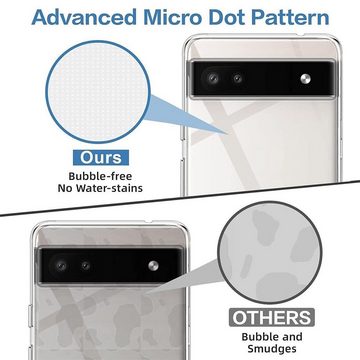 CoolGadget Handyhülle Transparent Ultra Slim Case für Google Pixel 6a 6,1 Zoll, Silikon Hülle Dünne Schutzhülle für Pixel 6a Hülle