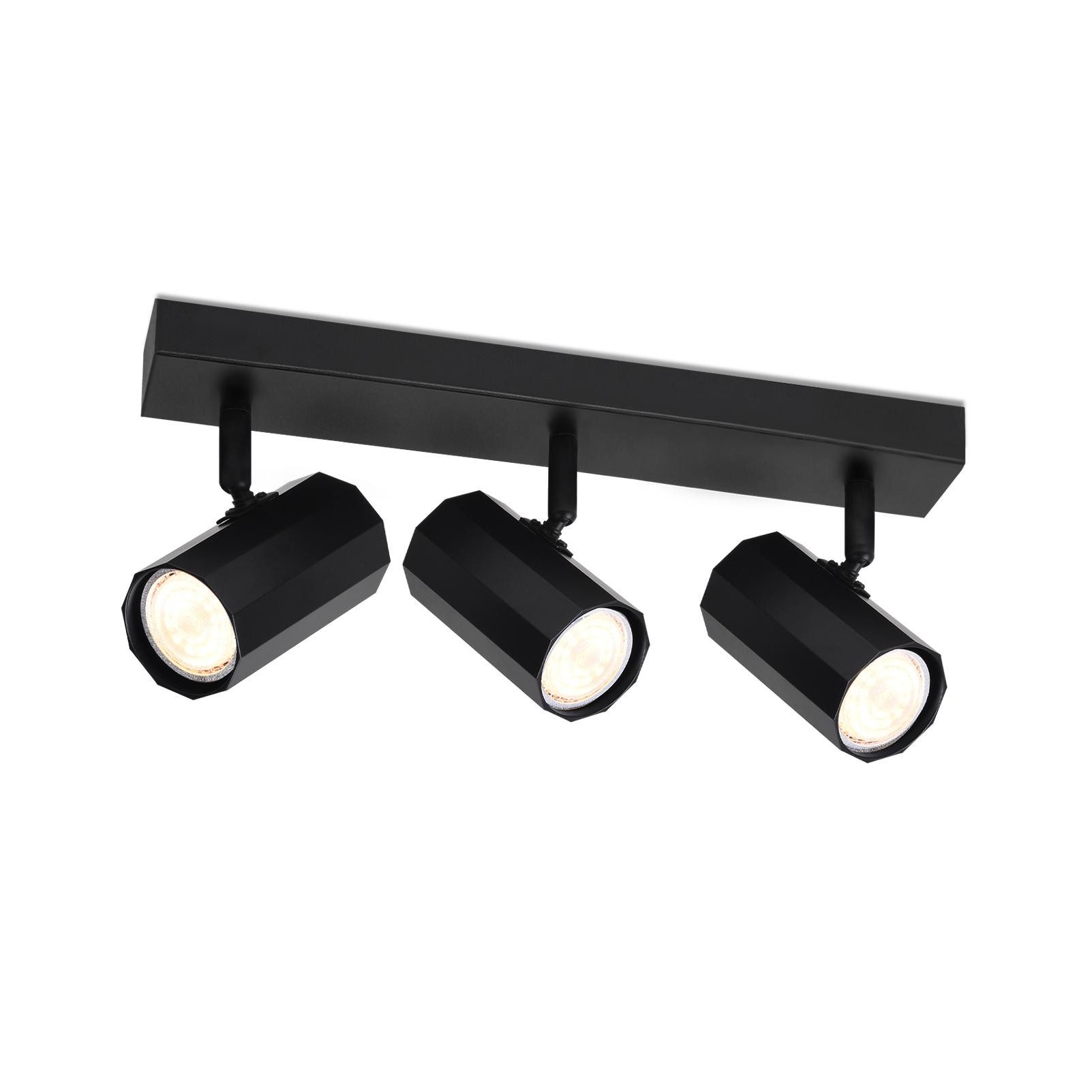 Nettlife Deckenstrahler 2/3/4 Flammig Schwarz Vintage günstig online kaufen