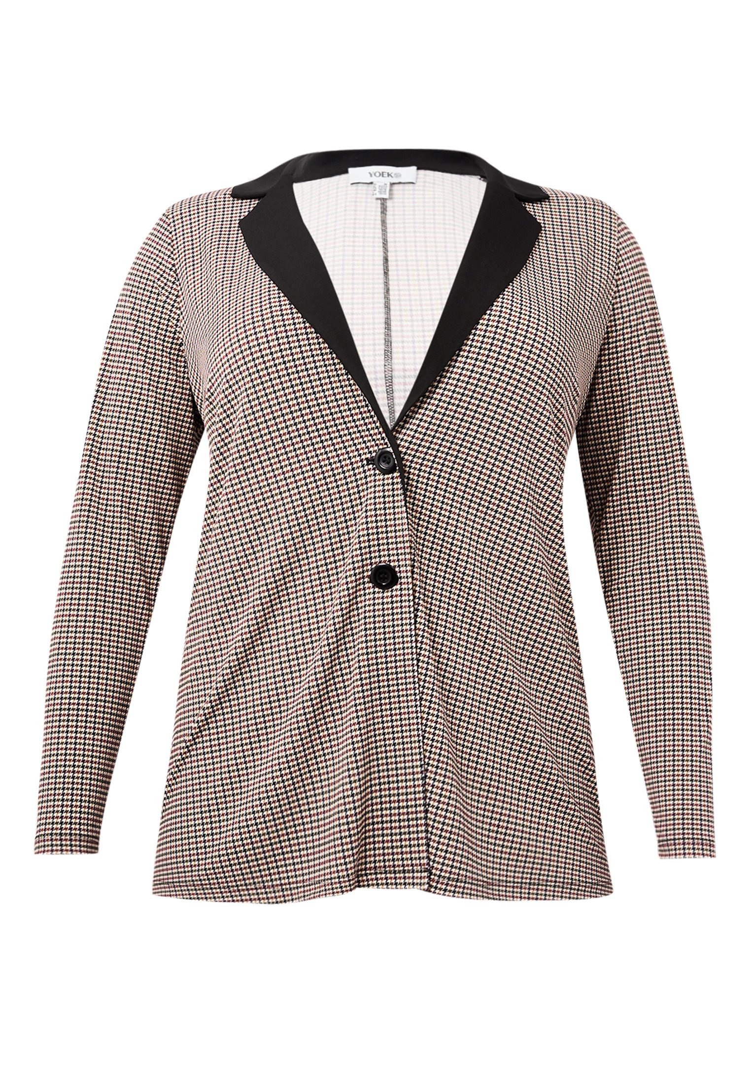 YOEK Jackenblazer Damen Blazer mit Langarm