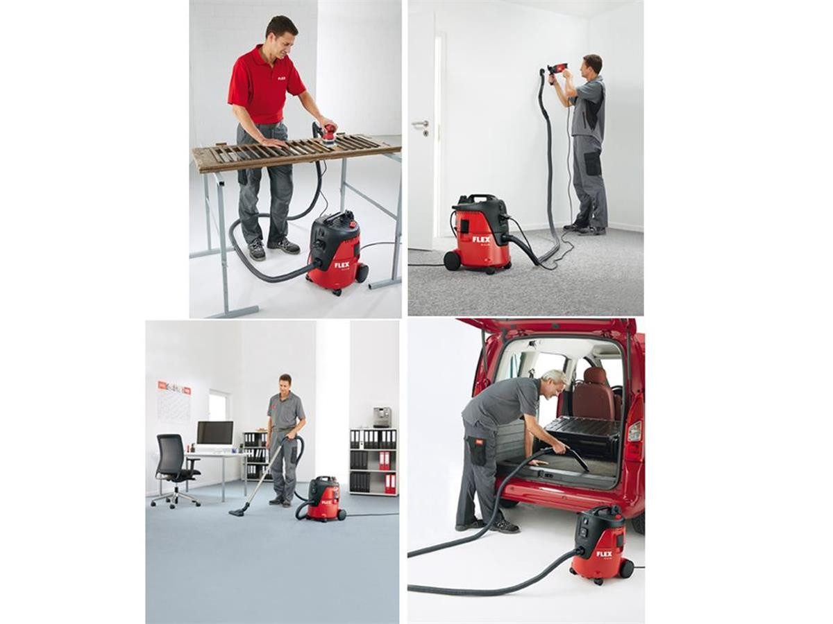 Flex Industriesauger VC 21 L MC, 1250 W, mit Beutel, und manueller Filterabreinigung